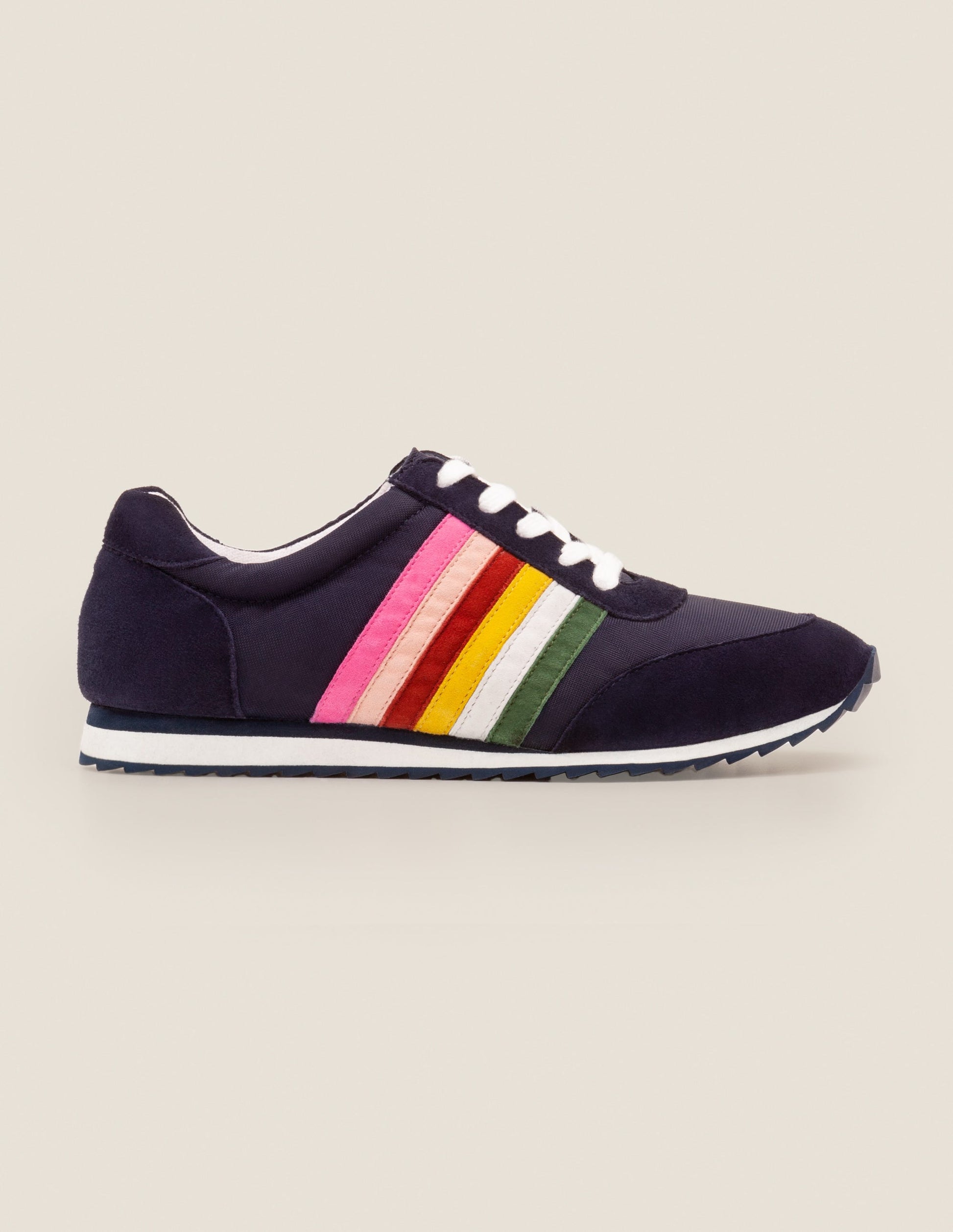 Gestreifte Turnschuhe-Navy, Regenbogen-2