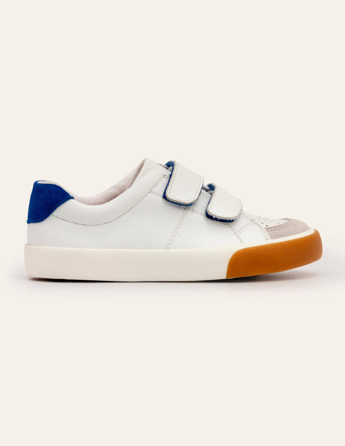 Niedrige Sneaker aus Leder-Weiß - Image 3