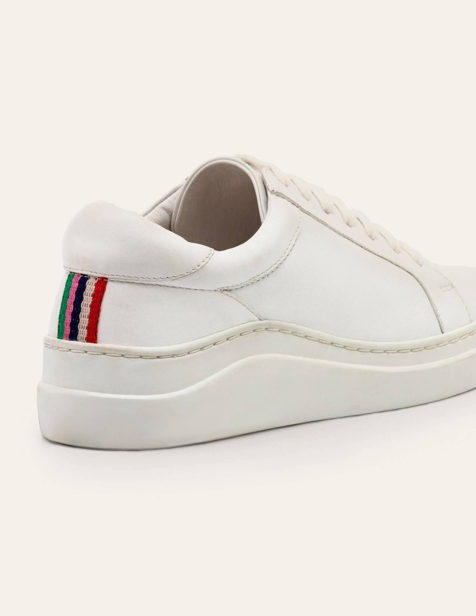 Maria Bequeme Turnschuhe-Weiß-2
