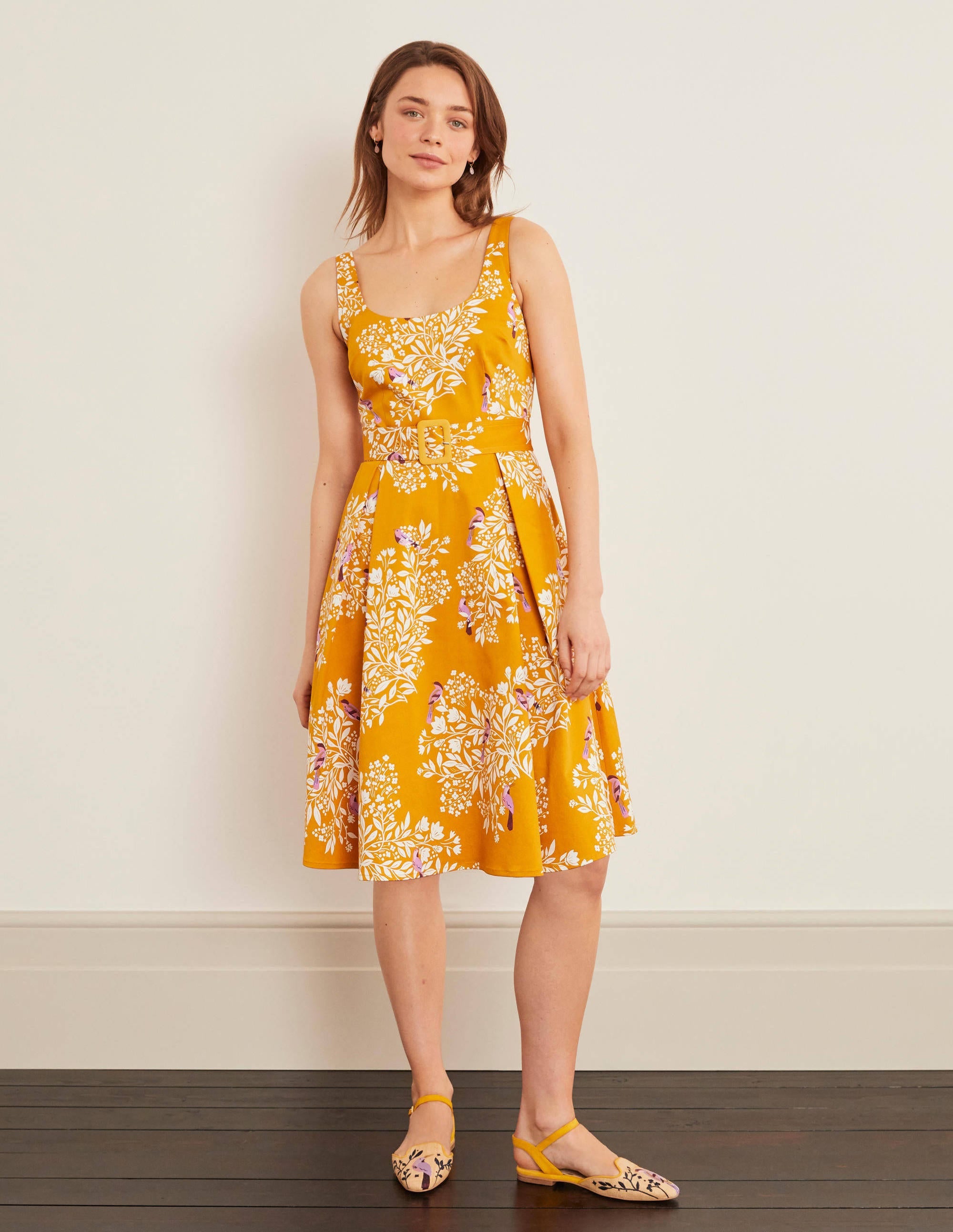 Winifred Kleid-Sonnengelb, Gartentraum - Image 2