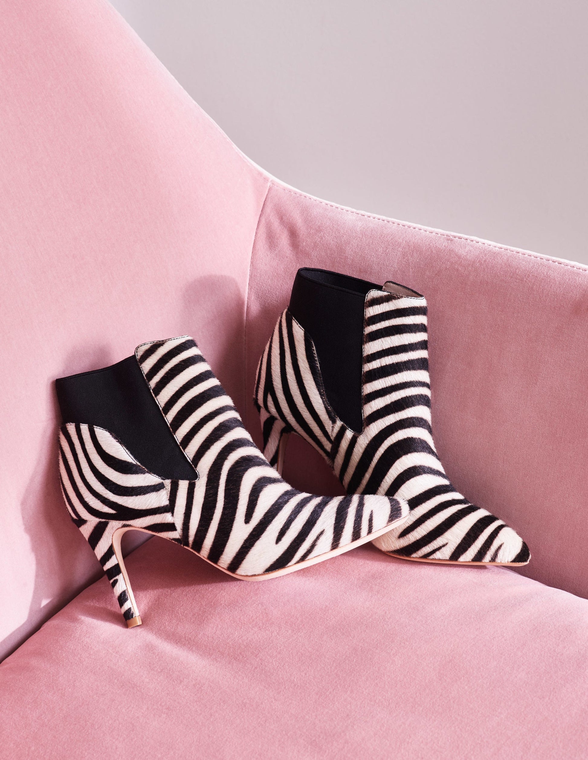Elsworth Ankle Boots-Zebra-4