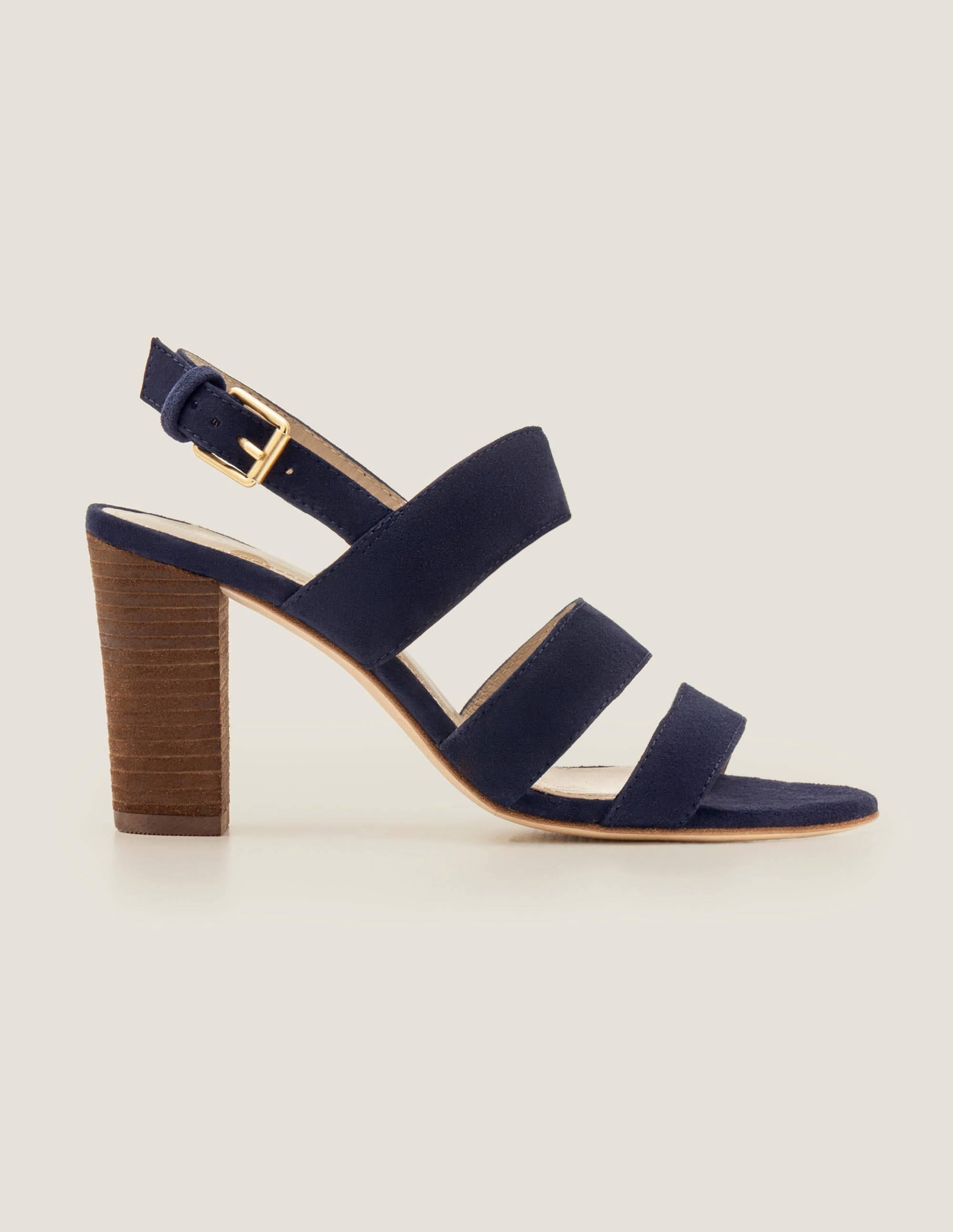 Samantha Sandalen mit Absatz-Marineblau - Image 2