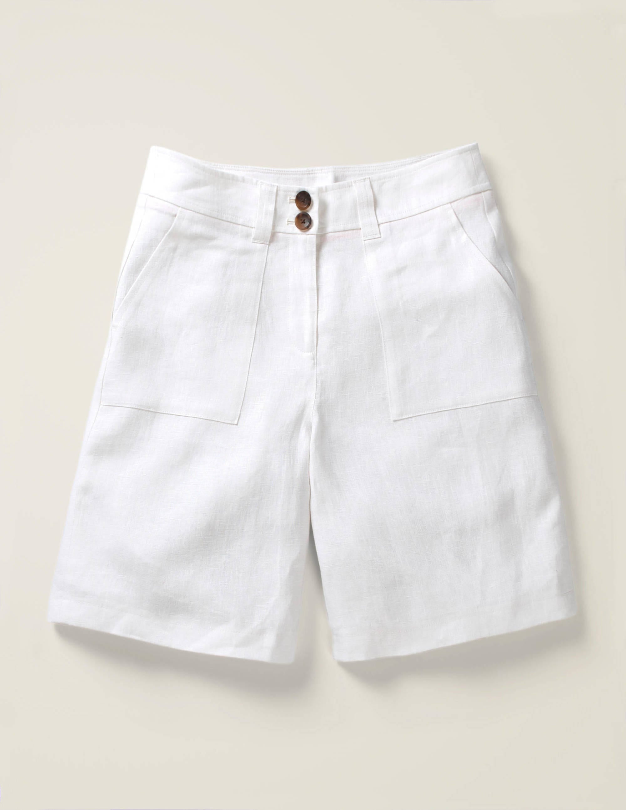 Filey Shorts mit Taschennaht-Weiß - Image 7