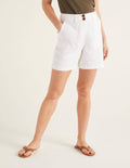 Filey Shorts mit Taschennaht-Weiß