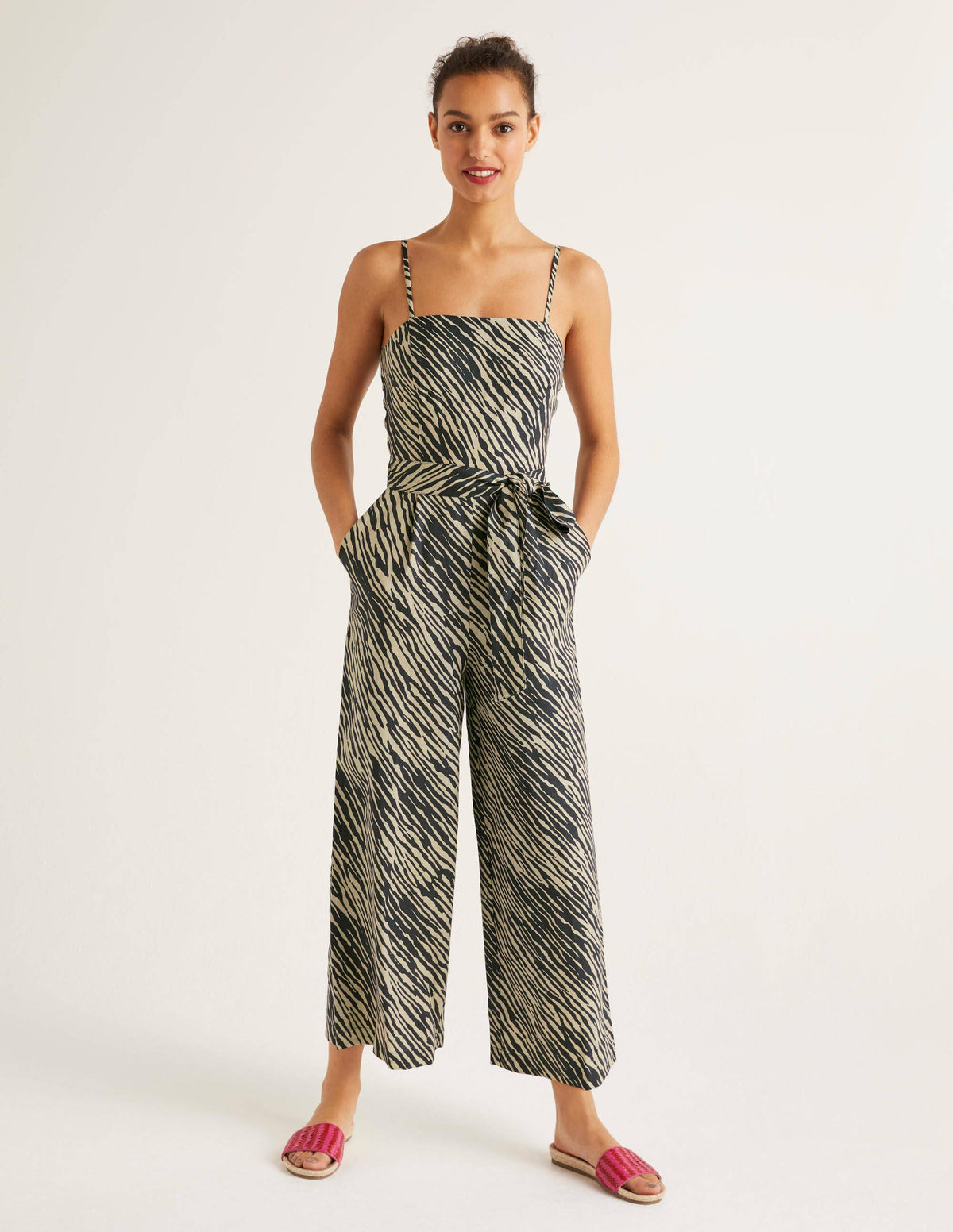 Colette Leinen-Jumpsuit-Tiermuster-4