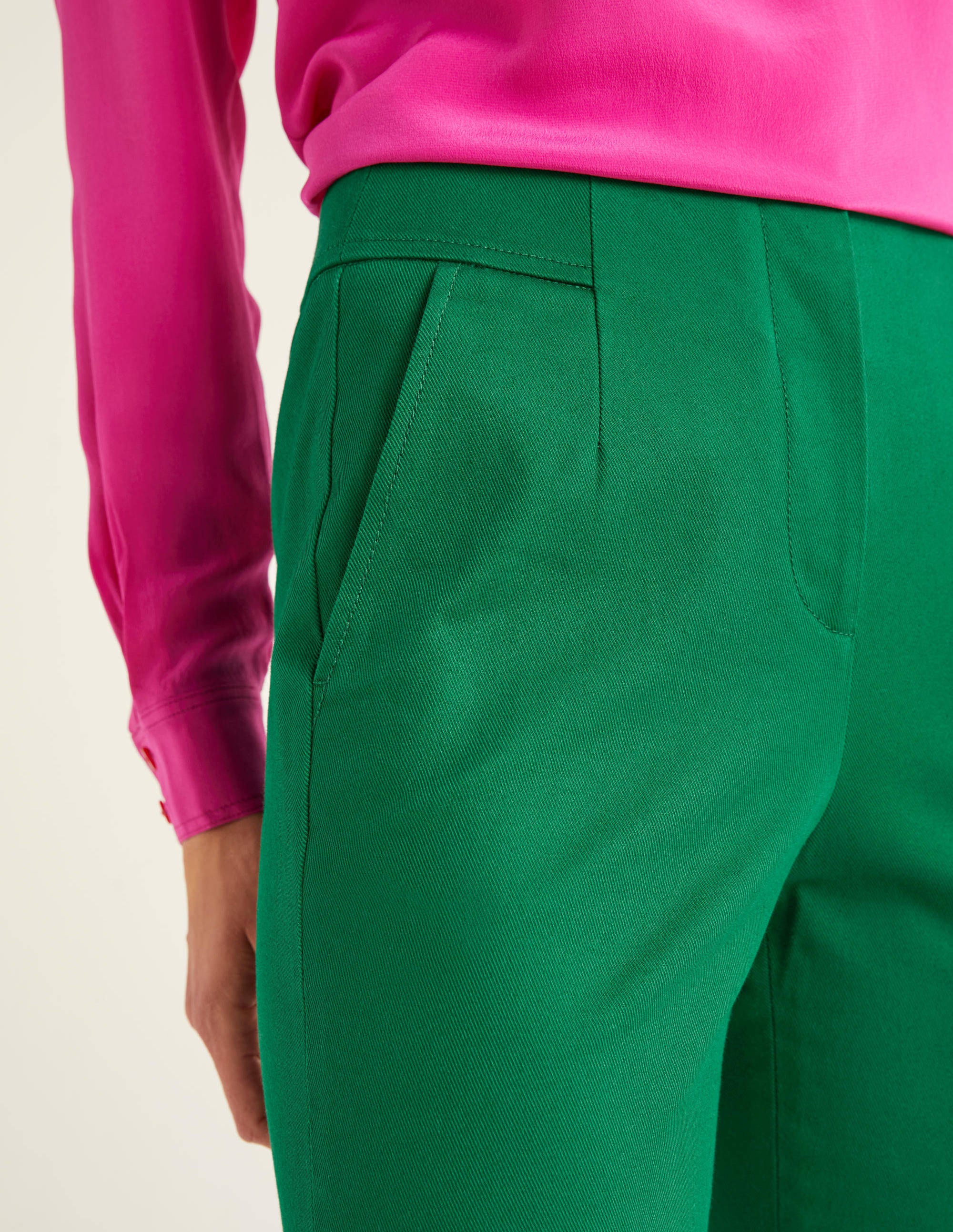 Westmoreland Bootcut-Hose-Waldgrün - Image 1
