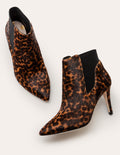 Bottines Elsworth-Motif léopard fauve