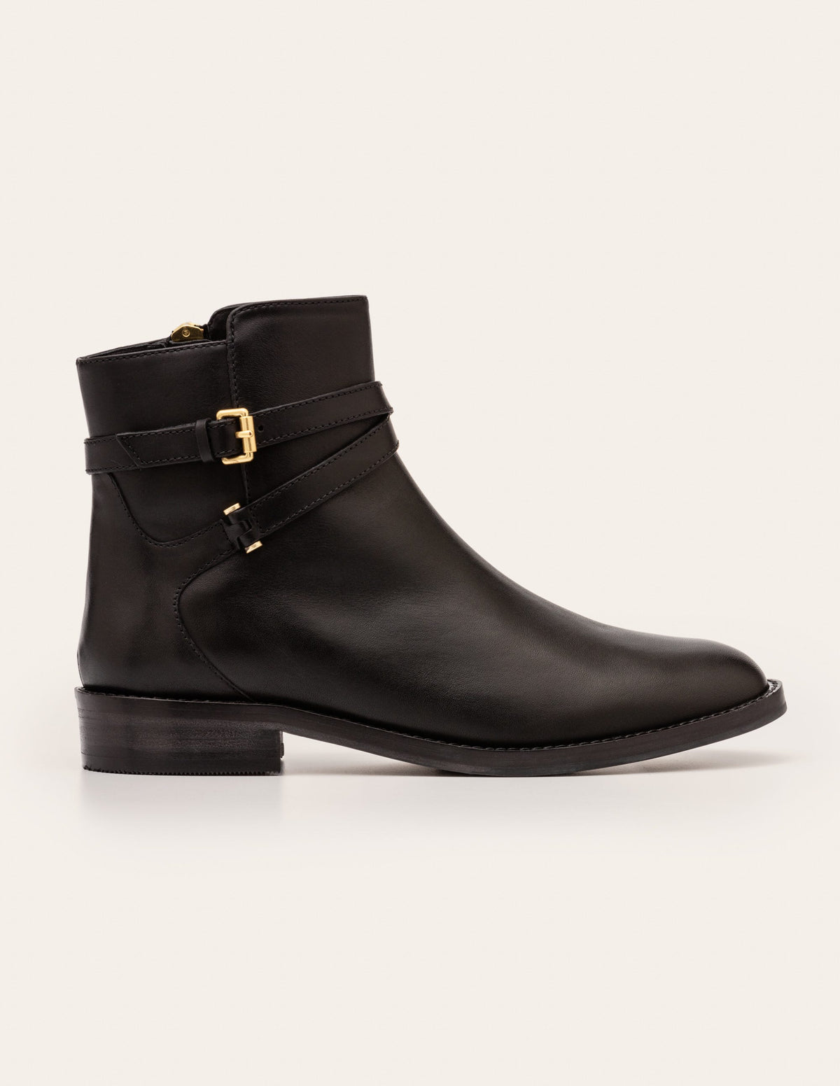Aldeburgh Ankle Boots-Black - Image 3