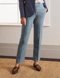 Kennford Tweed-Hose-Blau, Fischgrätmuster