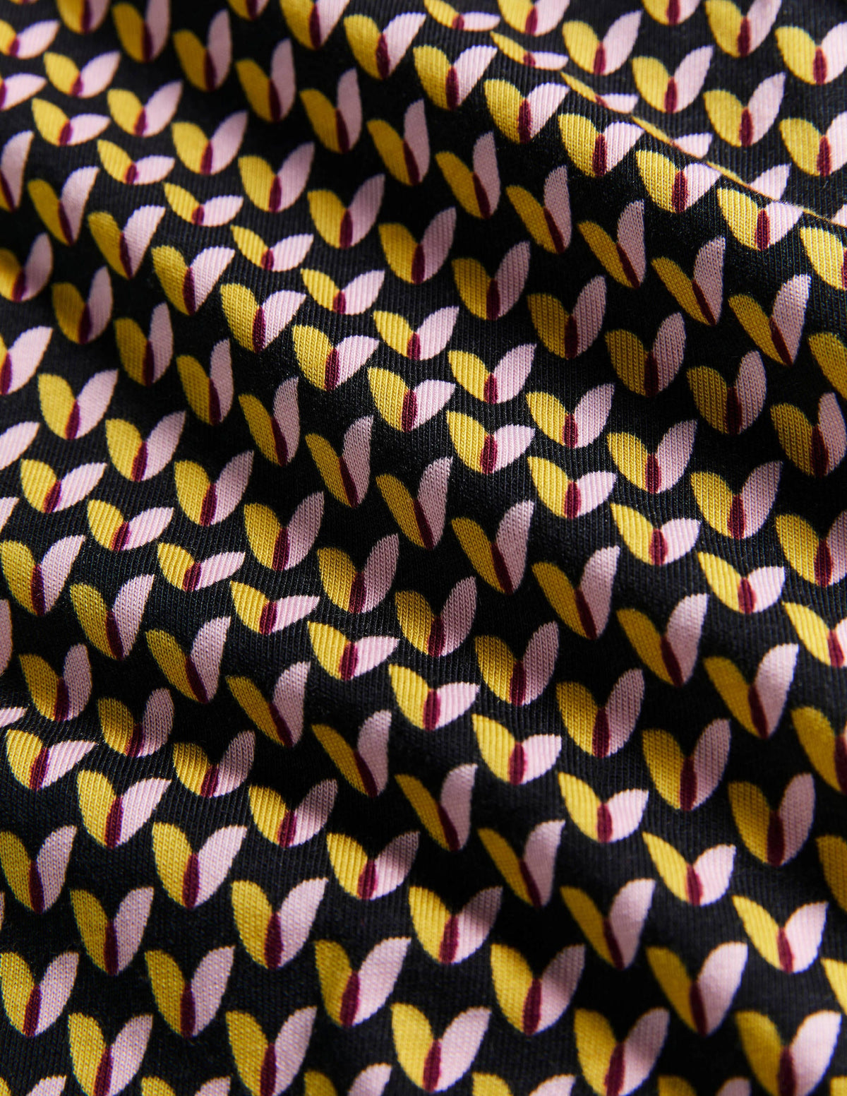 Kathleen Jerseykleid-Schwarz, Knospen - Image 5