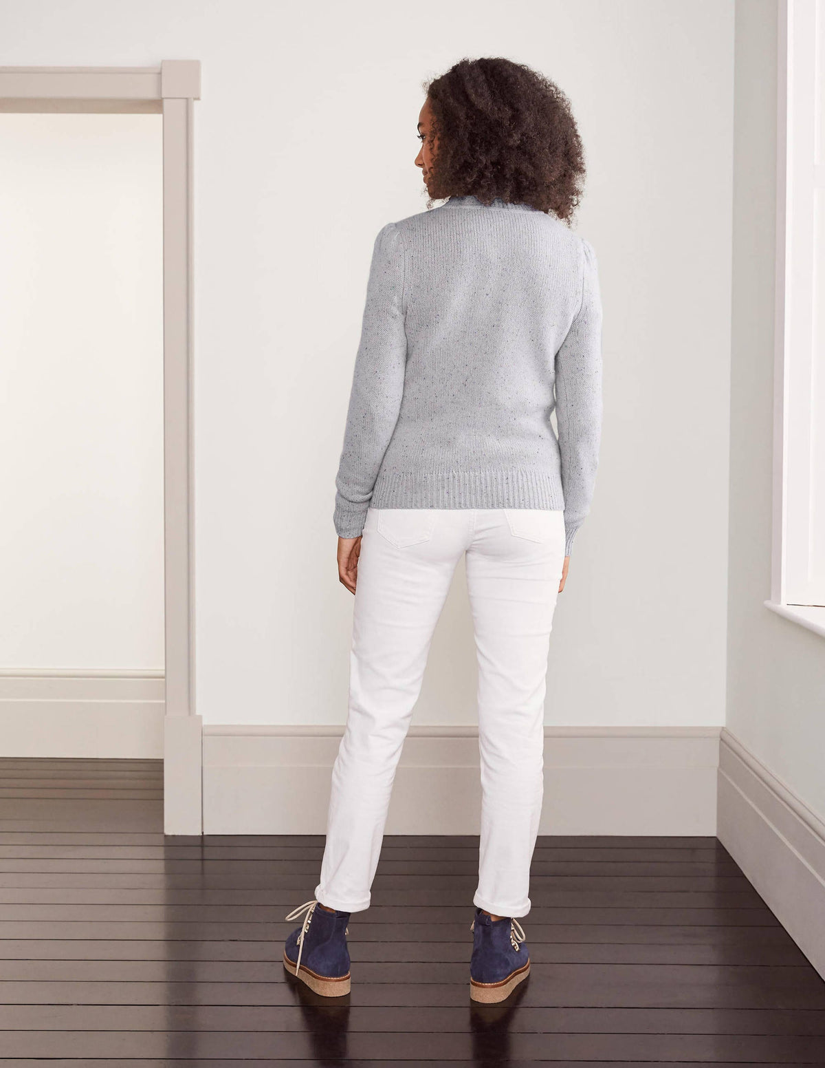 Beaufort Kaschmircardigan-Winter Slate Nep - Image 3
