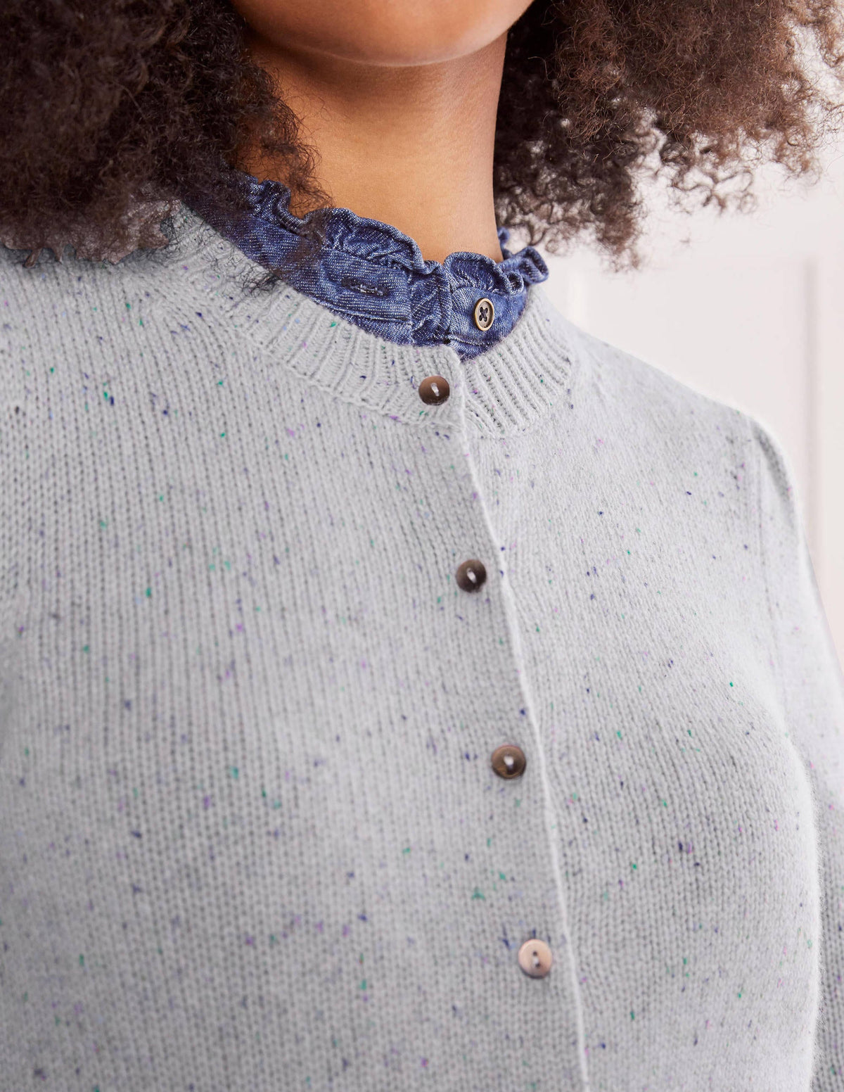 Beaufort Kaschmircardigan-Winter Slate Nep-4