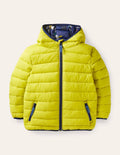 Bequeme wattierte Jacke zum Verstauen-Sonnenblumengelb