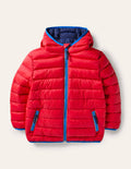 Bequeme wattierte Jacke zum Verstauen-Rockabilly-Rot