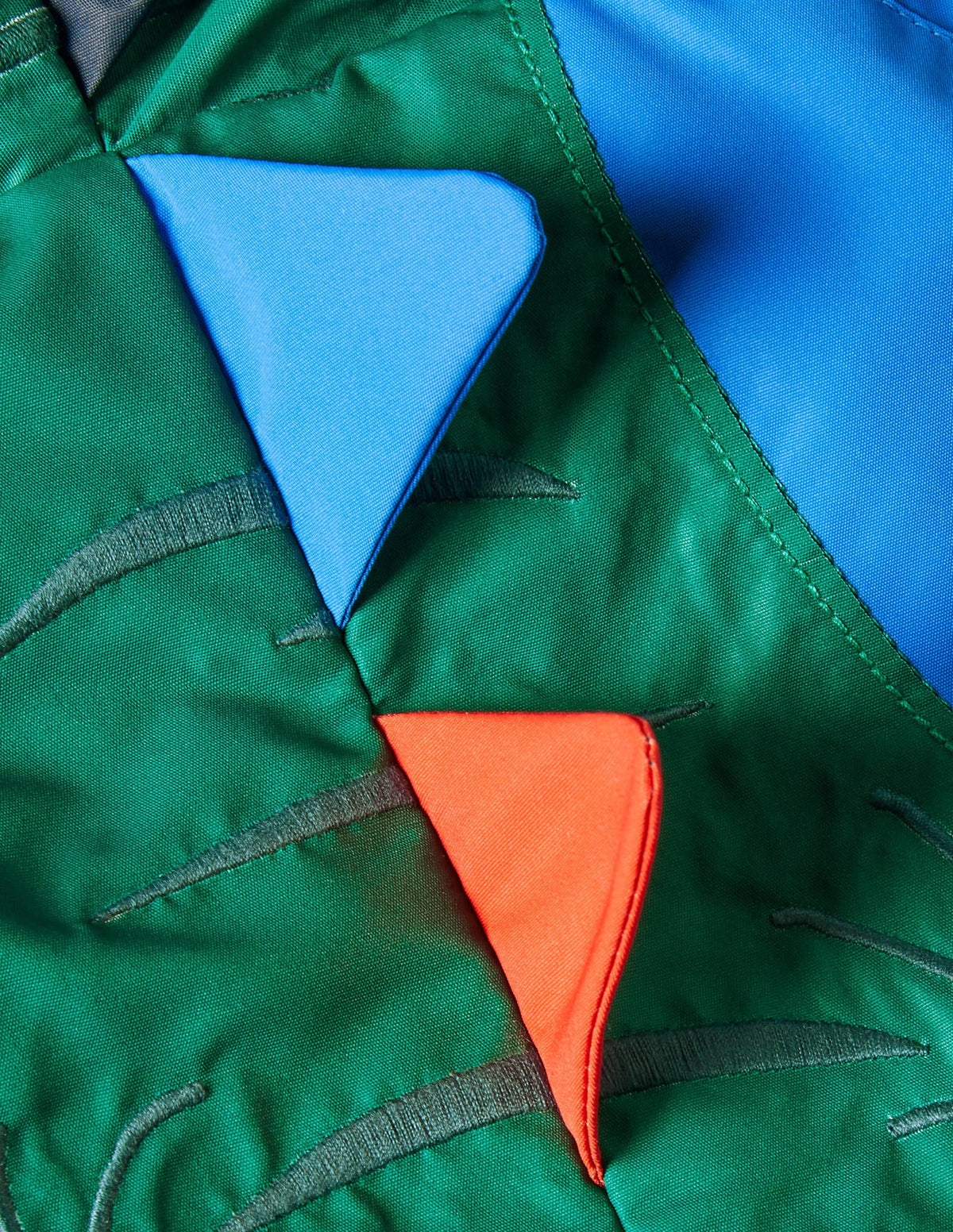 Anorak à doublure sherpa cosy-Dinosaure bleu marocain - Image 5