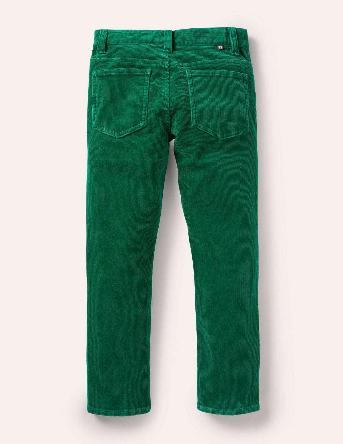 Slim Cord Stretch Jeans-Forest Green-2