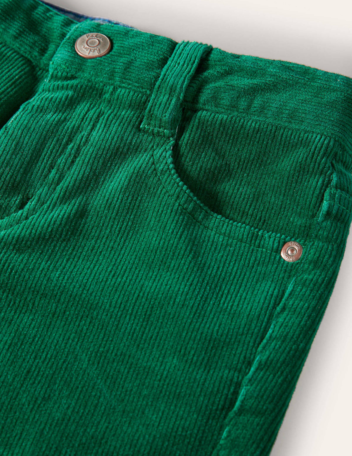 Slim Cord Stretch Jeans-Forest Green-3