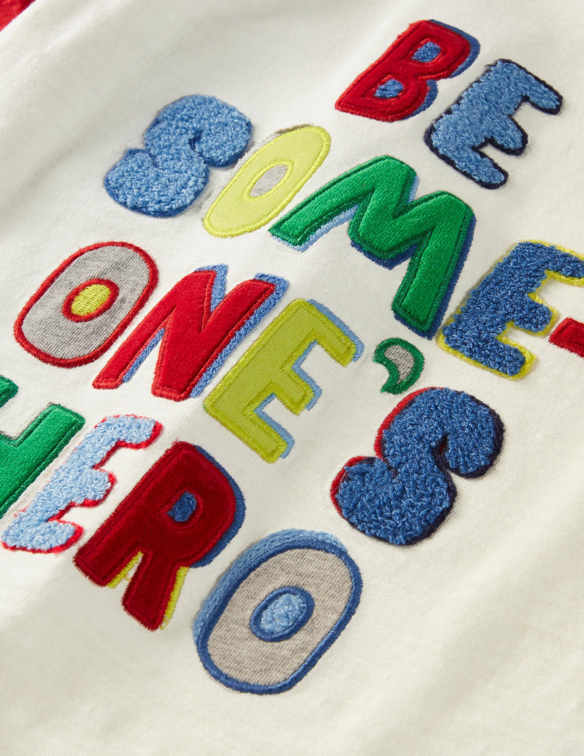 T-shirt à manches raglan graphique-Héro ivoire/bleu élisabéthain-3