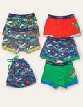 Boxershorts im 5er-Pack-Bunt, Dinosaurier