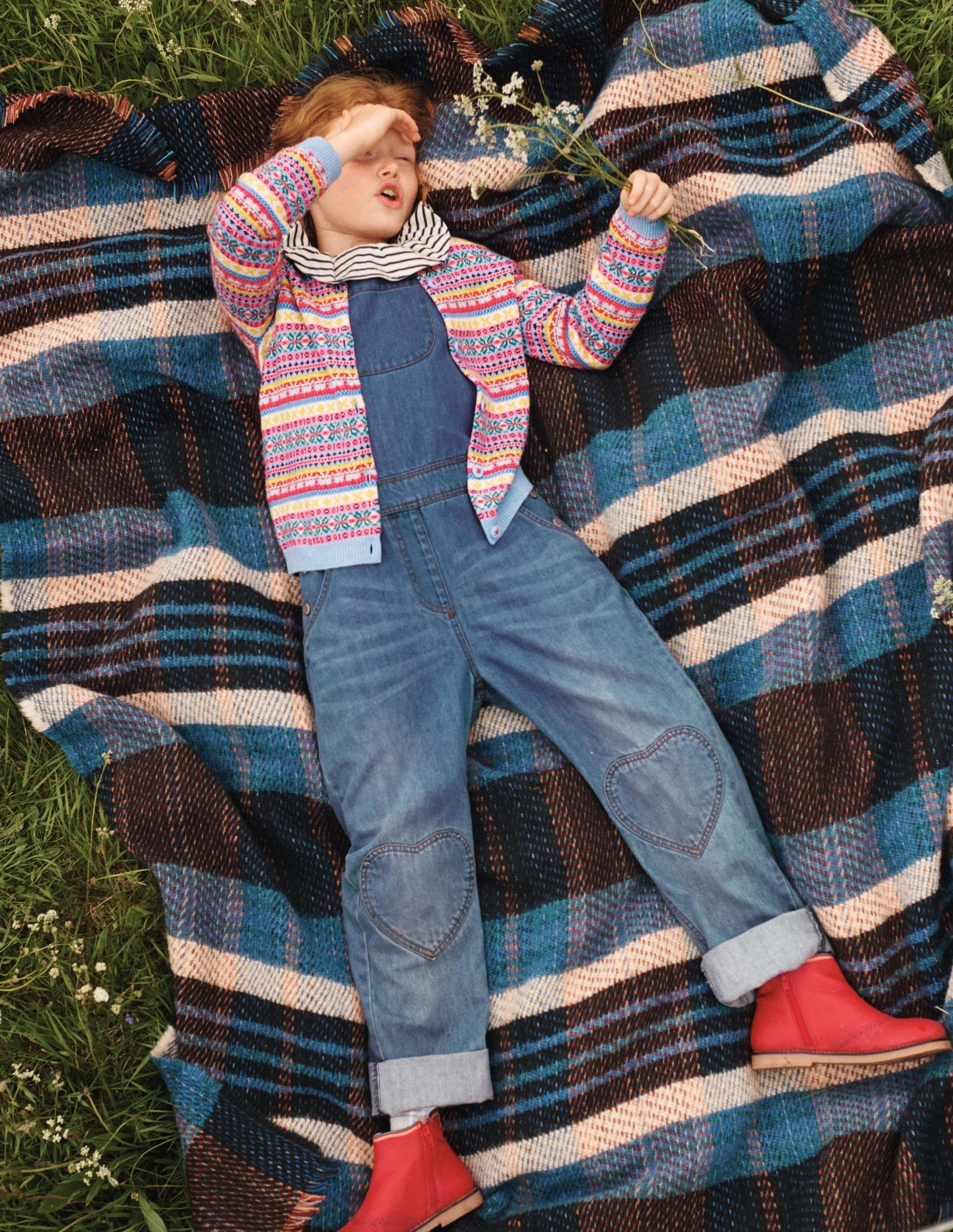 Cardigan Laura-Vintage multi-4