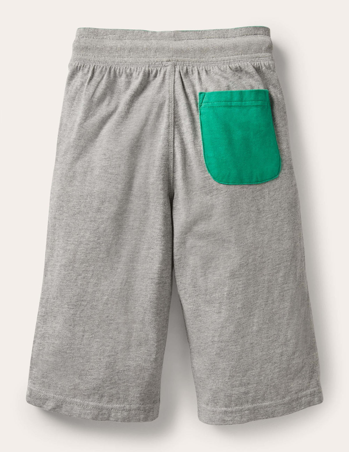 Baggy en jersey-Gris chiné - Image 2