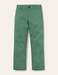 Pantalon chino stretch-Vert romarin