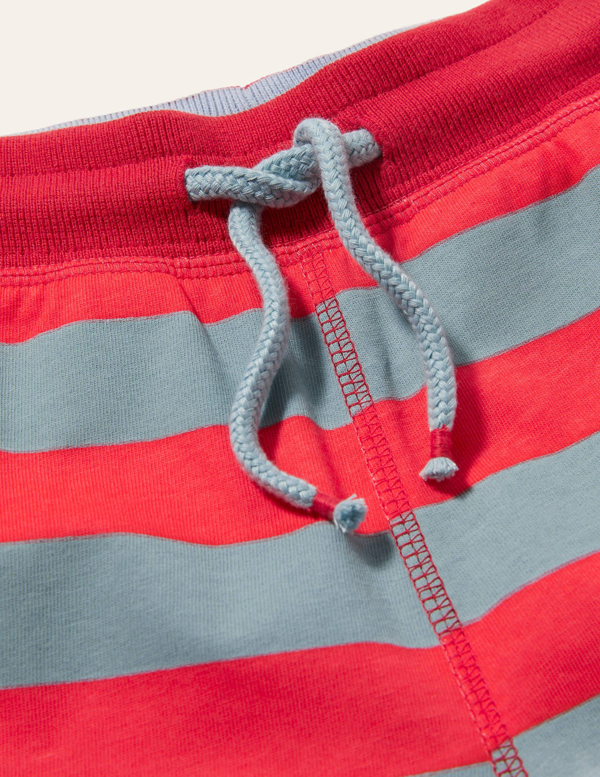Jersey Baggies-Strawberry Tart Red/Misty Blue - Image 3