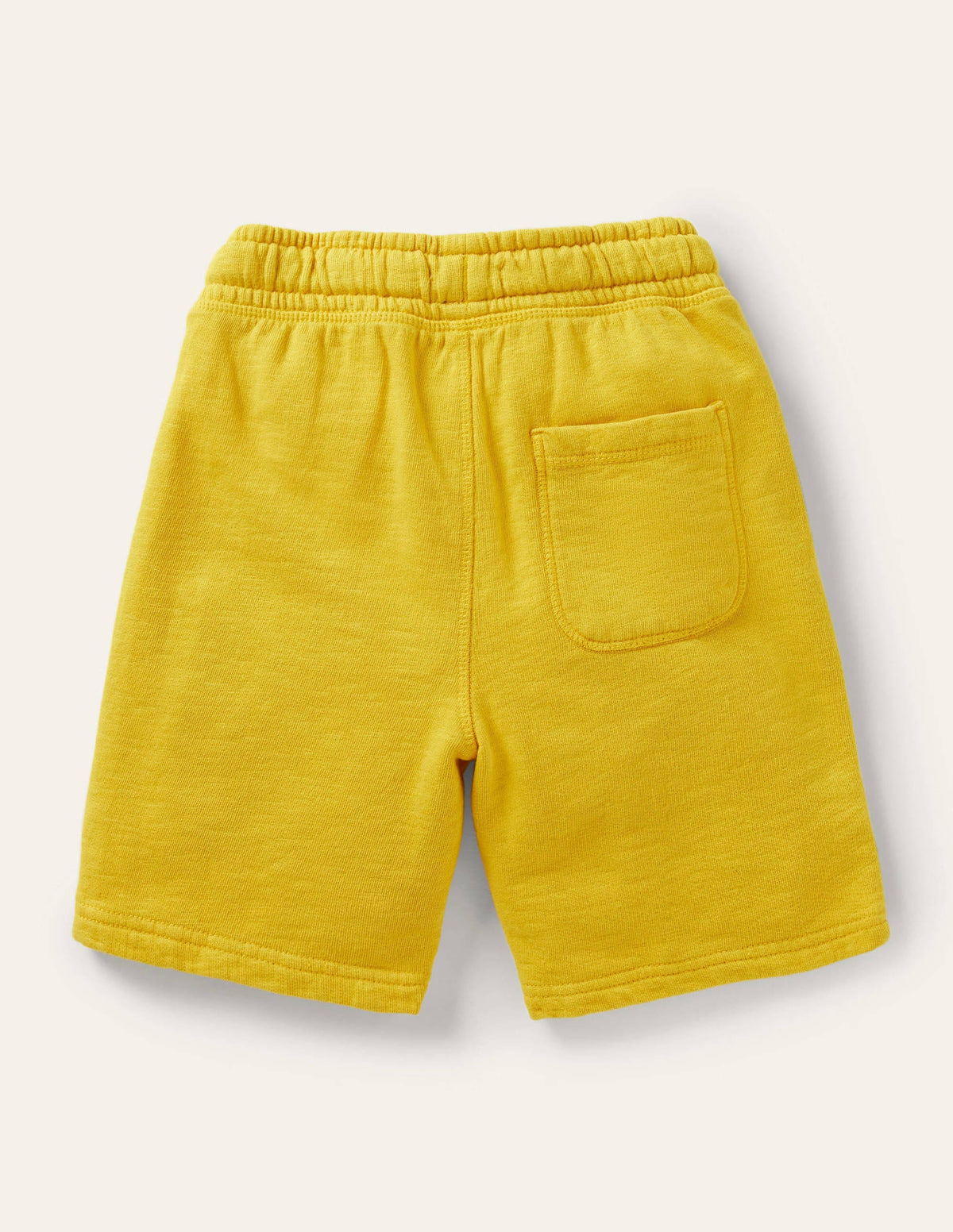 Stückgefärbte Sweatshorts-Narzissengelb - Image 2