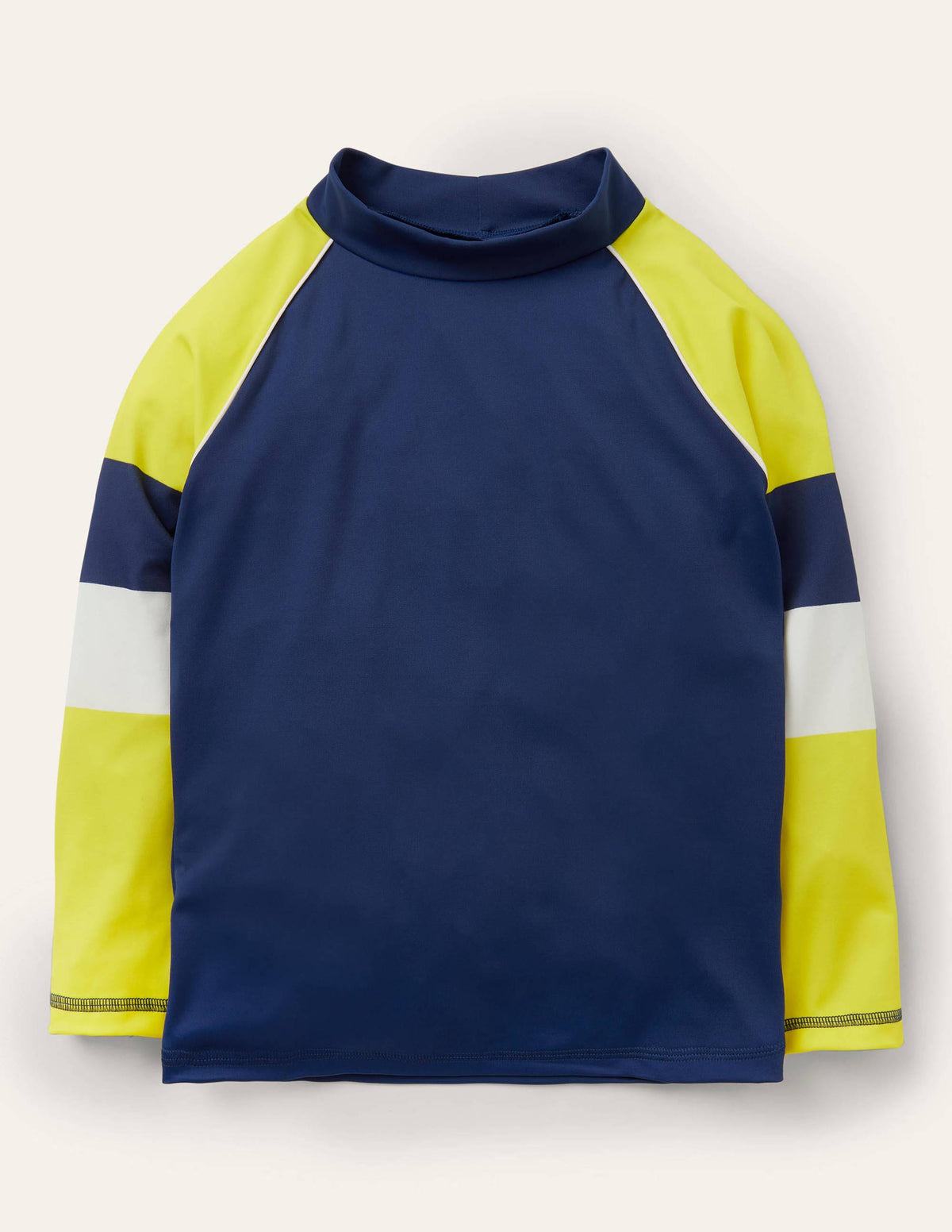 Badeshirt-Schuluniform-Navy/Gelb - Image 1