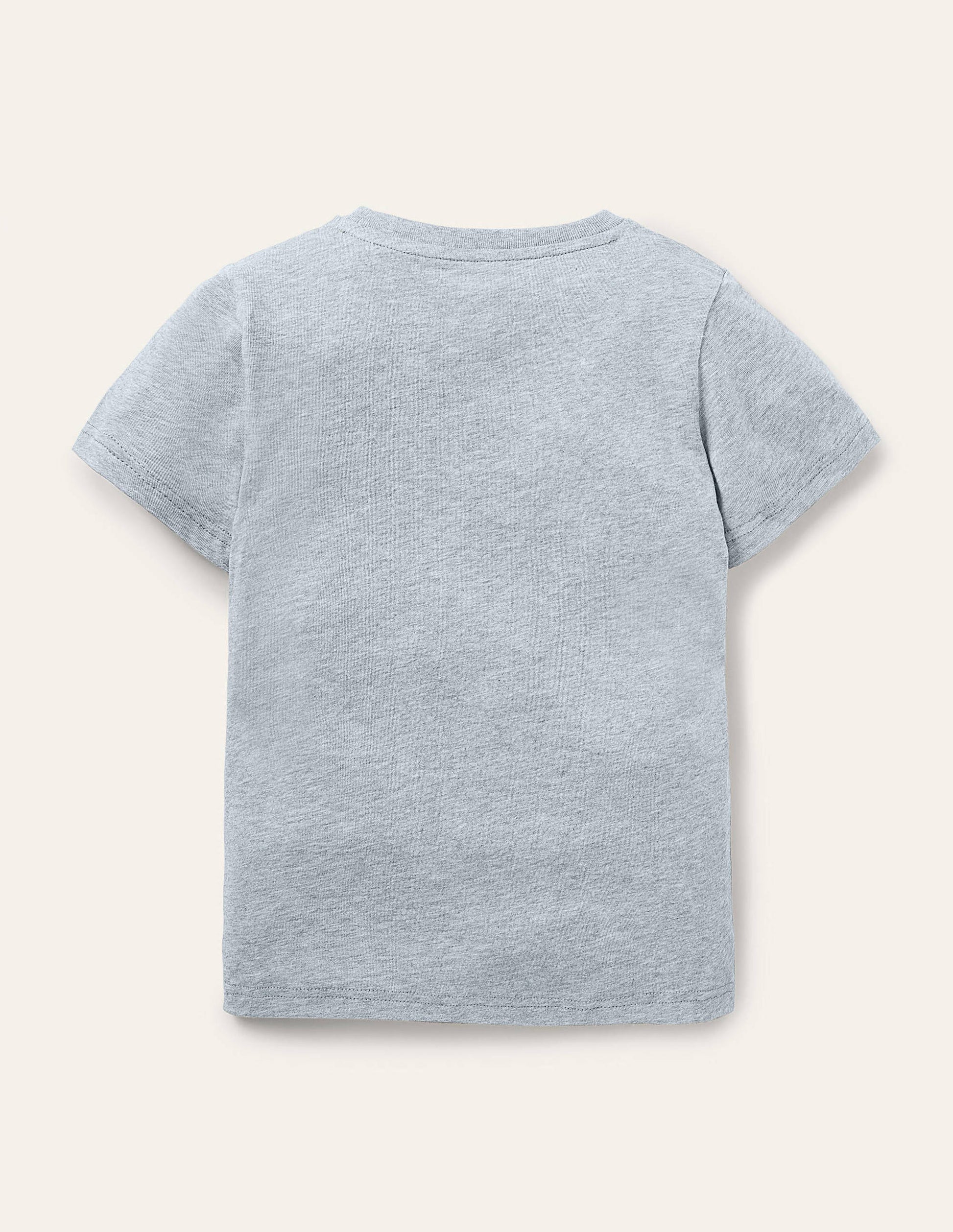 T-Shirt mit Tiermotiven-Grau Meliert, Krokodile-2