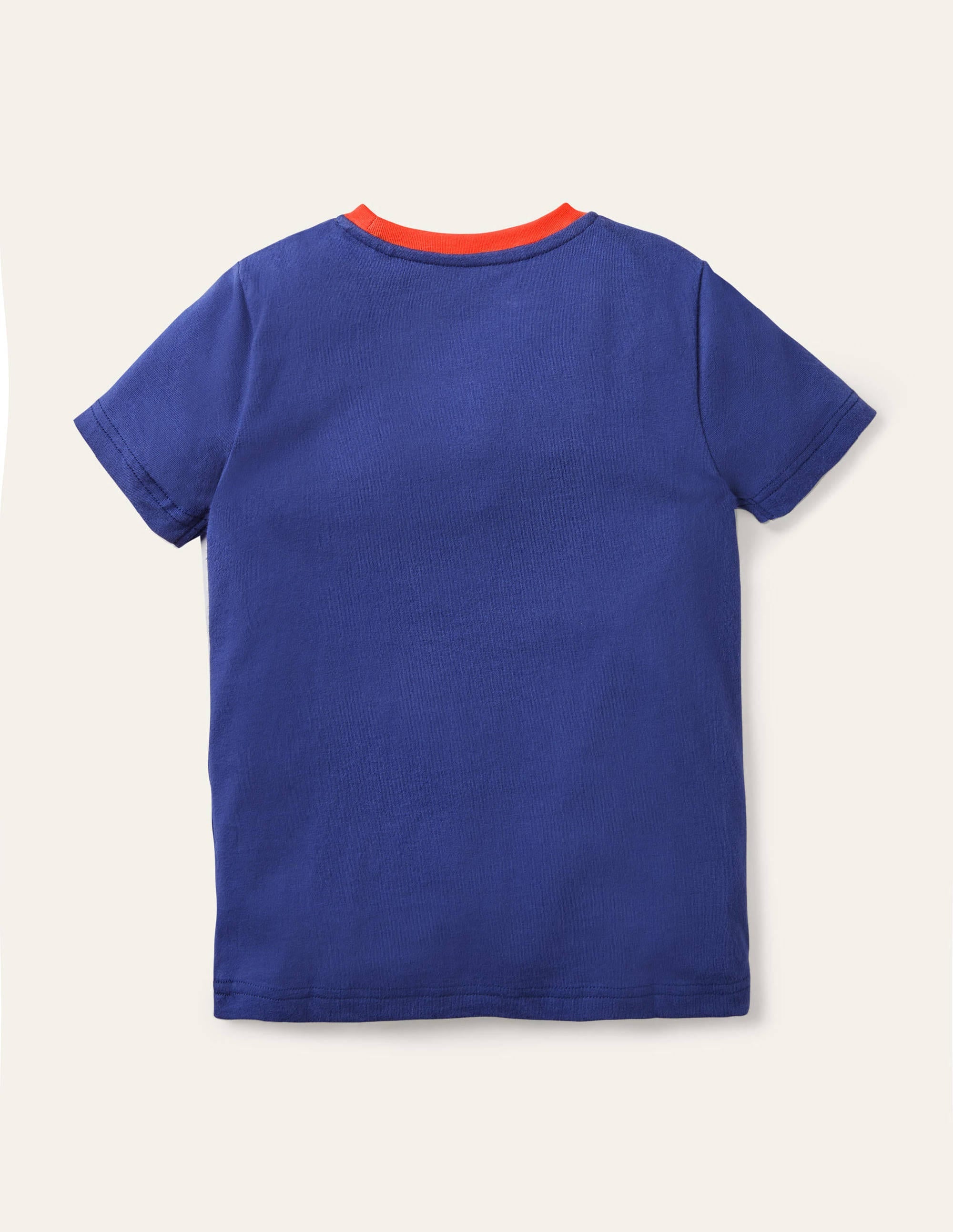 T-Shirt mit reiselustigen Tieren-Segelblau, Häschen - Image 2
