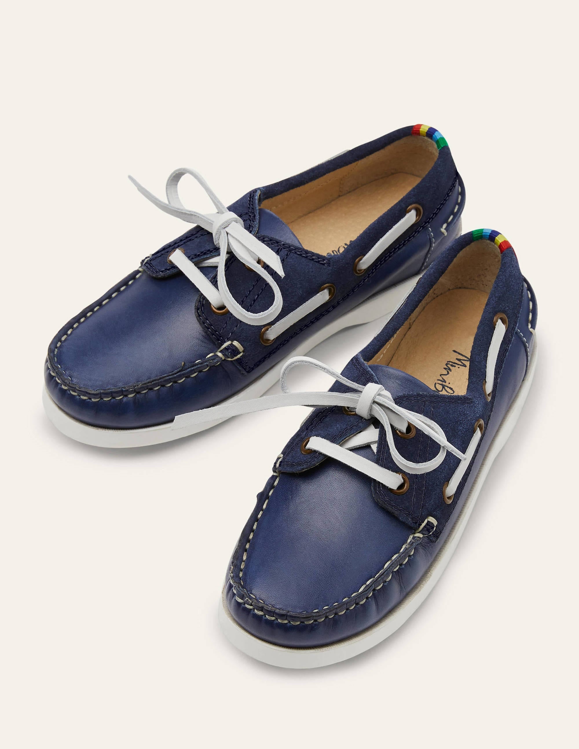 Segelschuhe-Schuluniform-Navy - Image 1