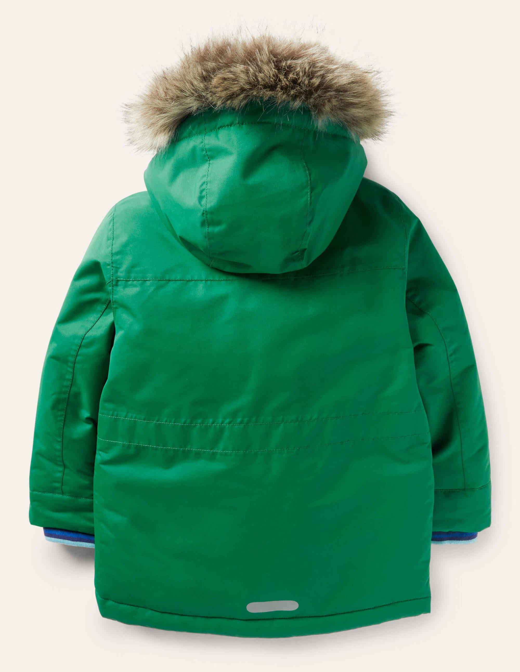 Bequemer wasserdichter Parka-Waldgrün - Image 2