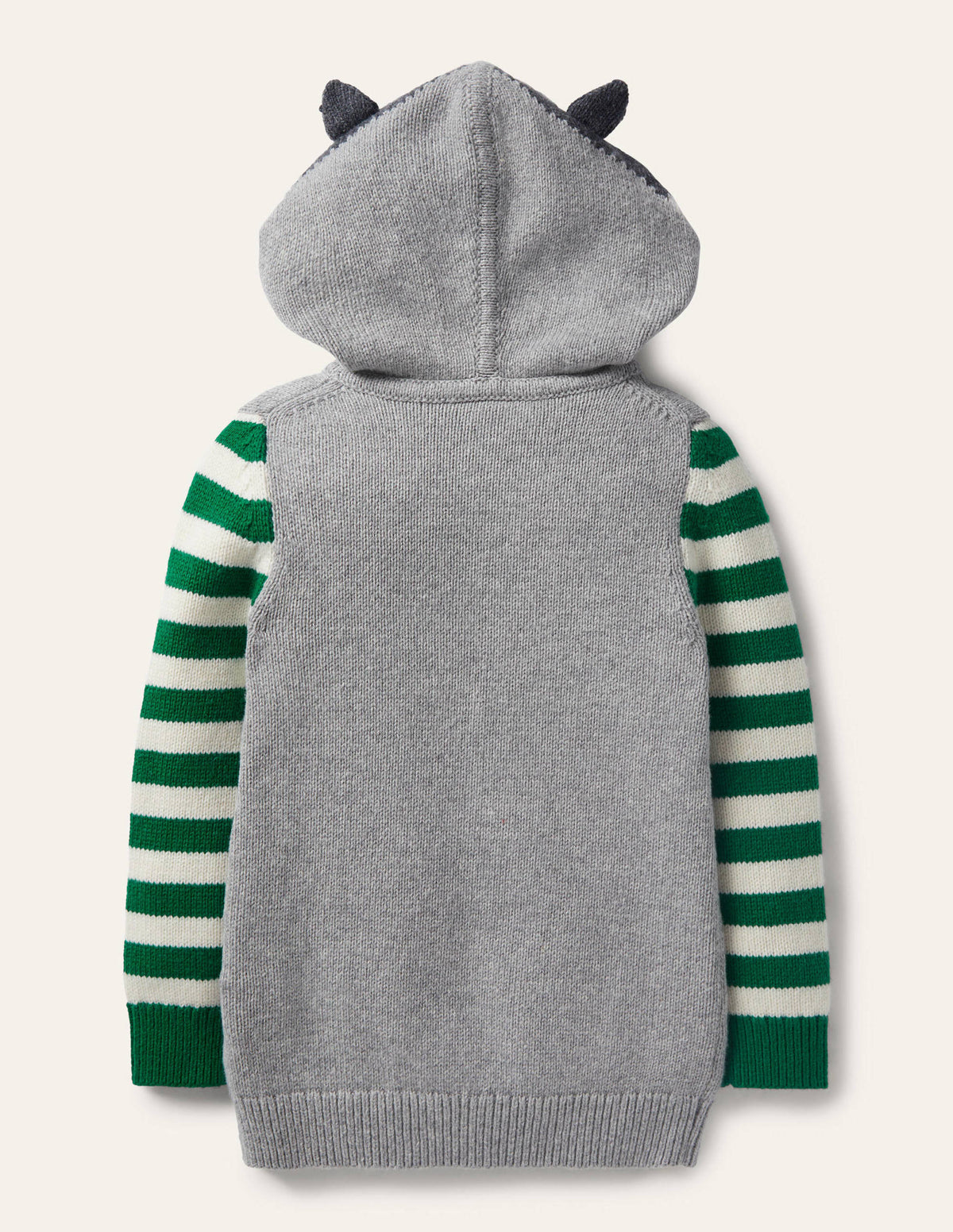 Sweat à capuche Woodland-Blaireau gris chiné - Image 2