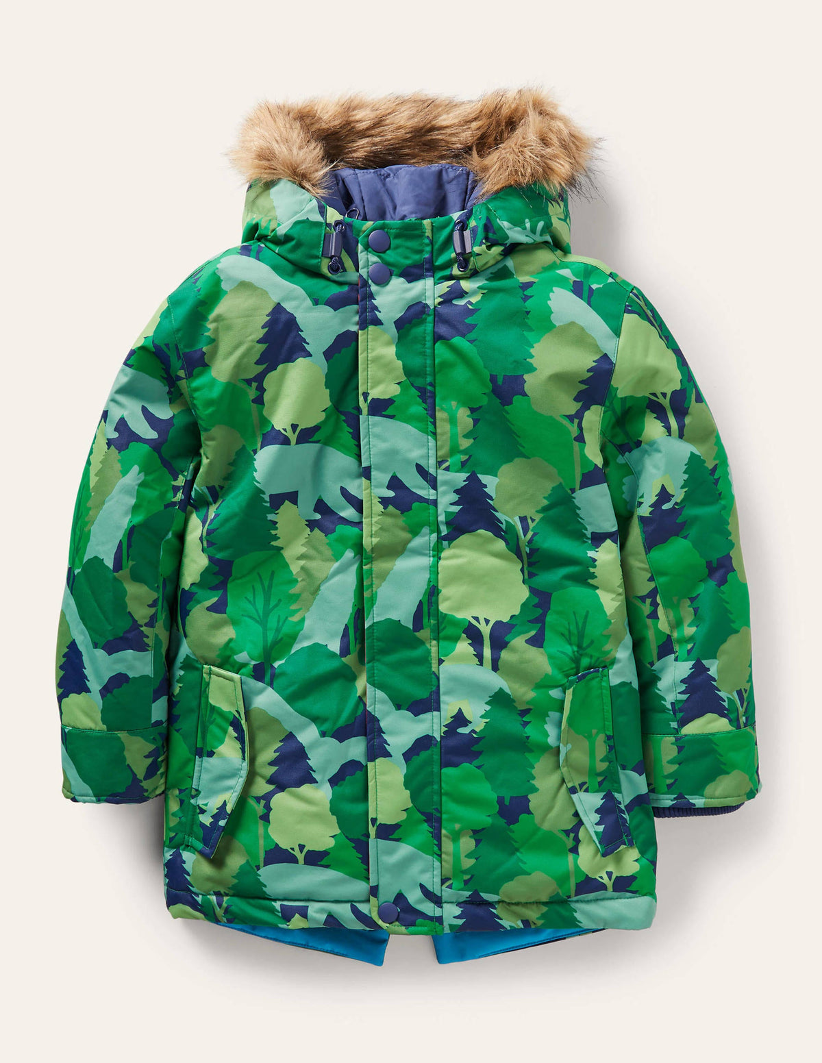 Waterproof 4-in-1 Parka-Forest Woodland Camo-1
