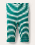 Baby-Leggings-Sardiniengrün, Naturweiß