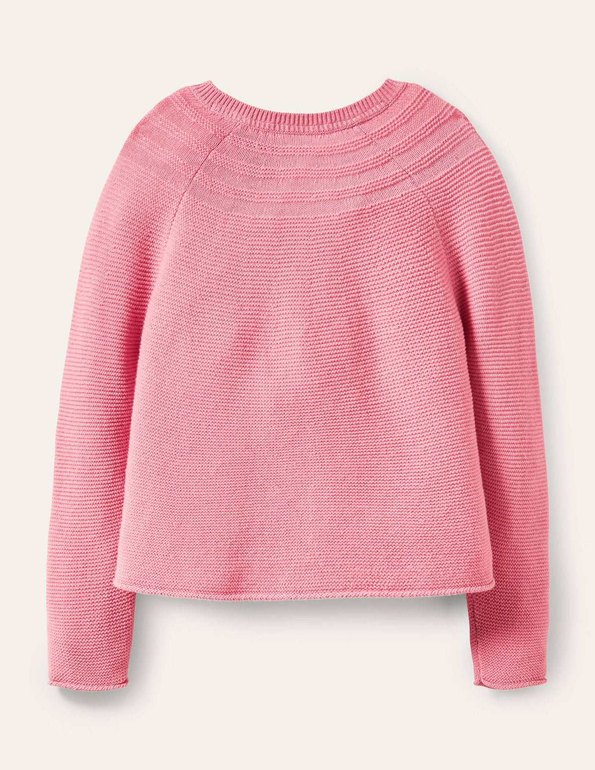 Cotton Cashmere Mix Cardigan-Formica Pink-2