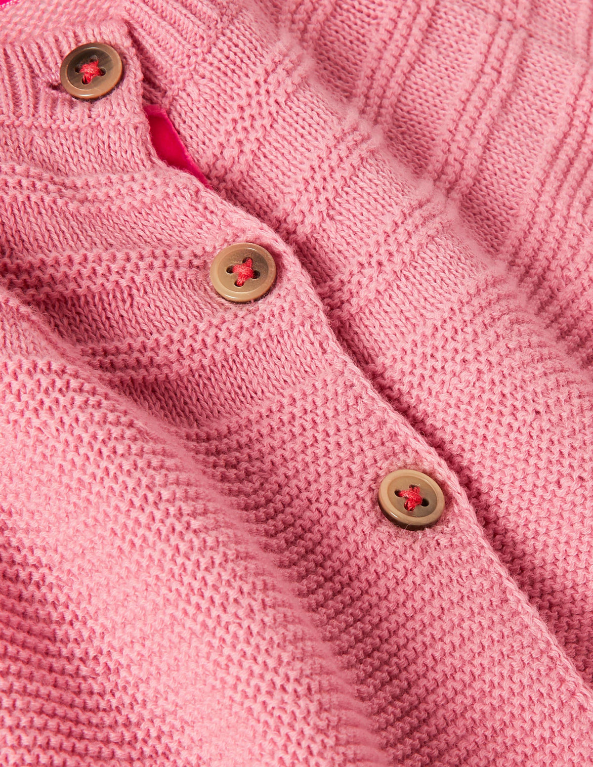 Cotton Cashmere Mix Cardigan-Formica Pink-3