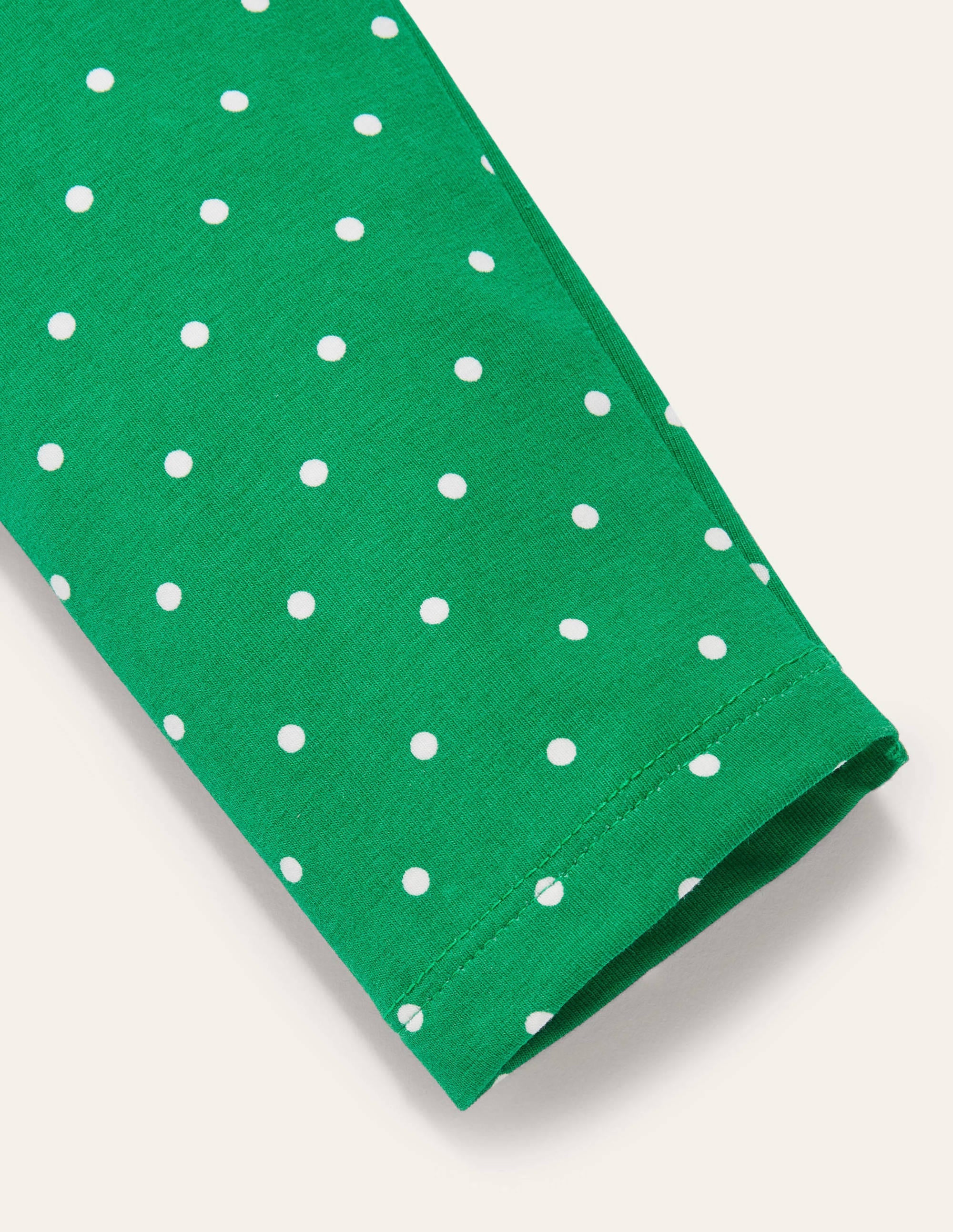 Fröhliche Leggings-Schottengrün, Pünktchen - Image 3