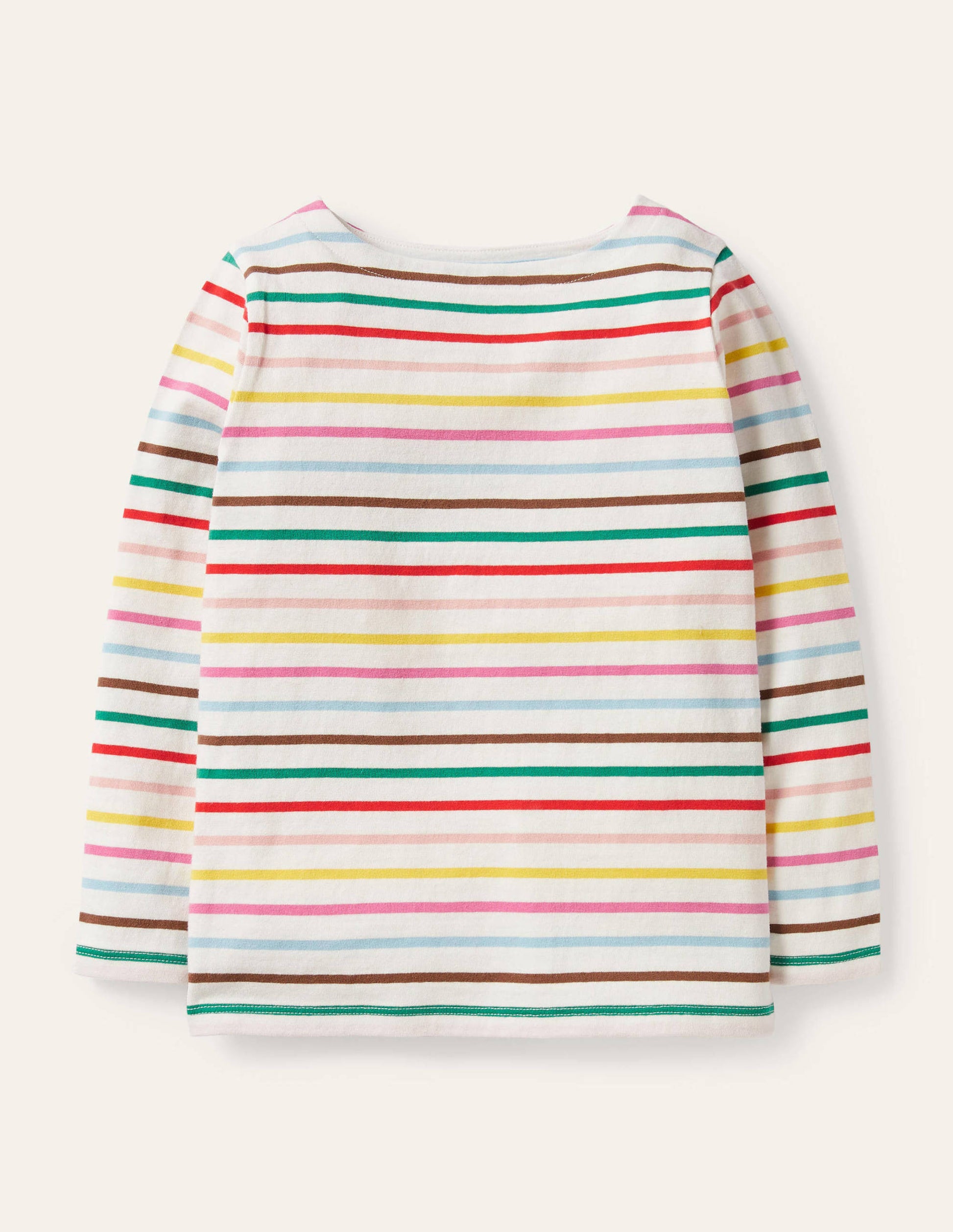Lustiges Bretonshirt-Mini Me, Regenbogen-1