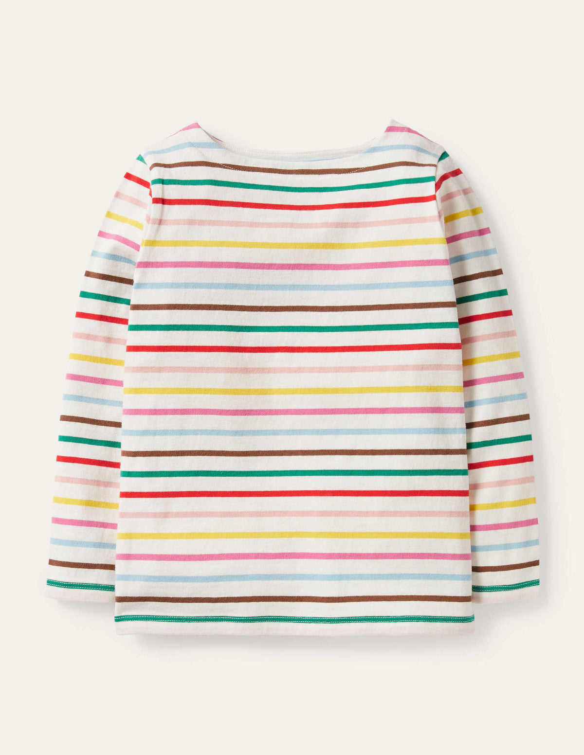 Lustiges Bretonshirt-Mini Me, Regenbogen - Image 1