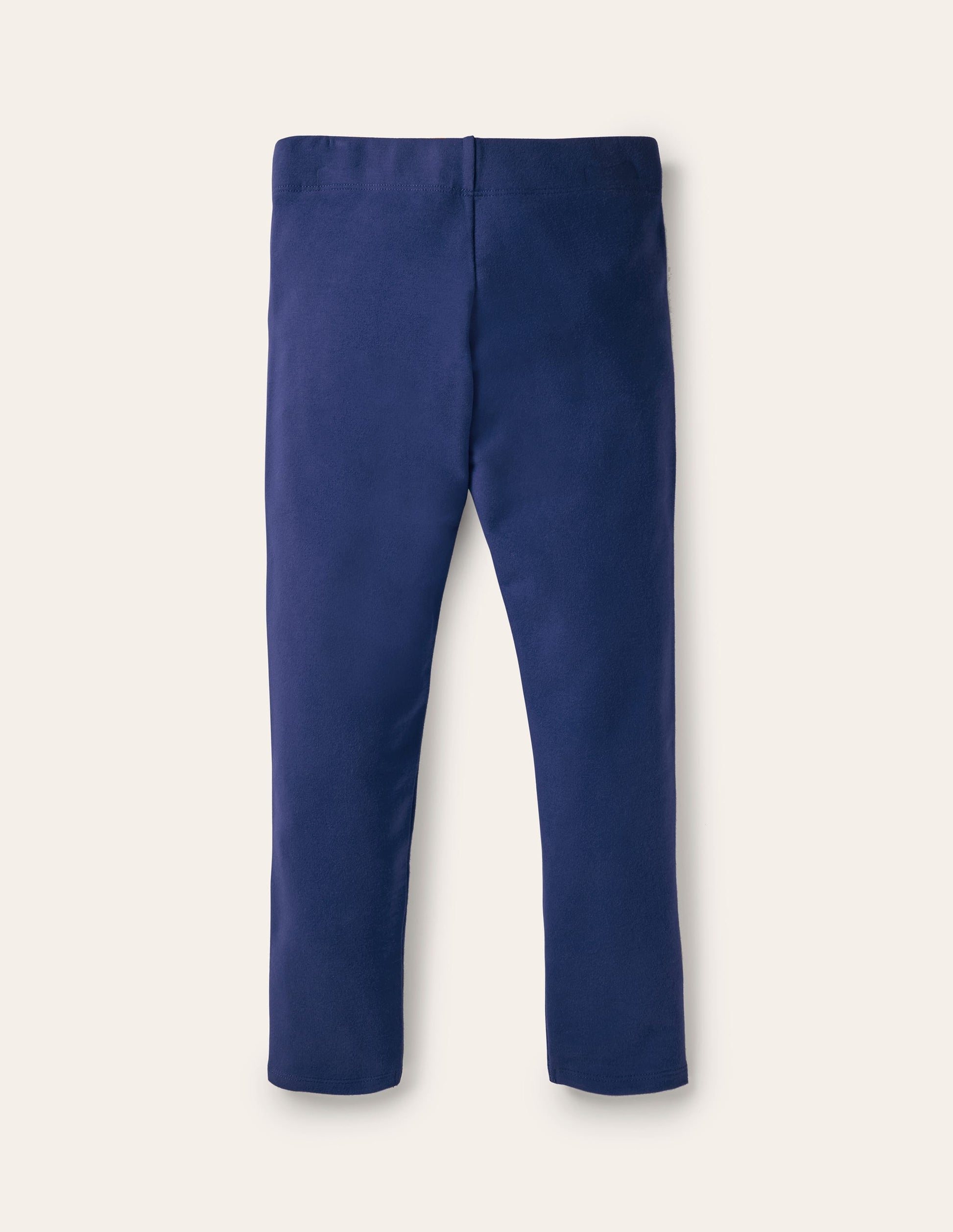 Einfarbige bequeme Leggings-Schuluniform-Navy-2