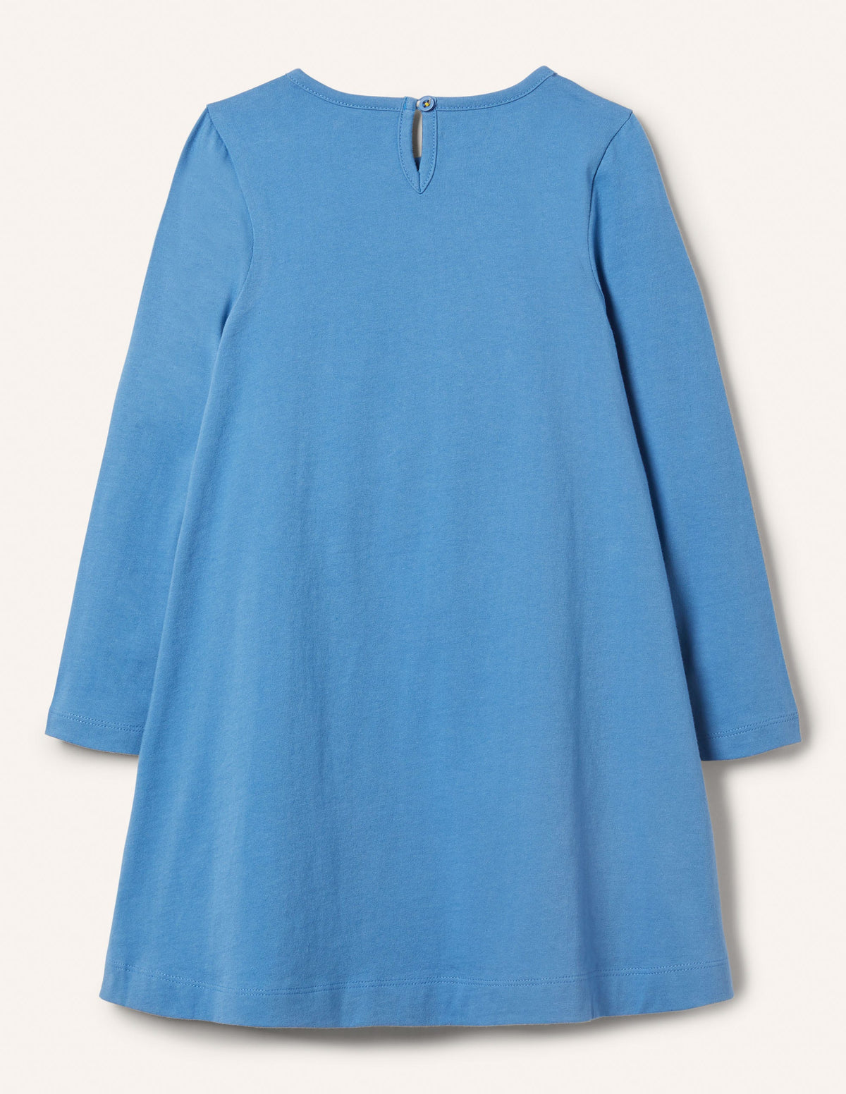 Jerseykleid mit großer Applikation-Elisabethanisches Blau, Pferd-2