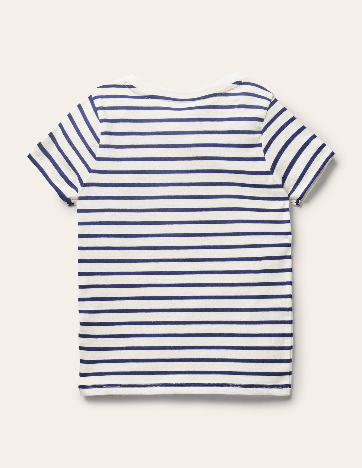 T-Shirt mit Applikation-Naturweiß/Segelblau, Früchte - Image 2