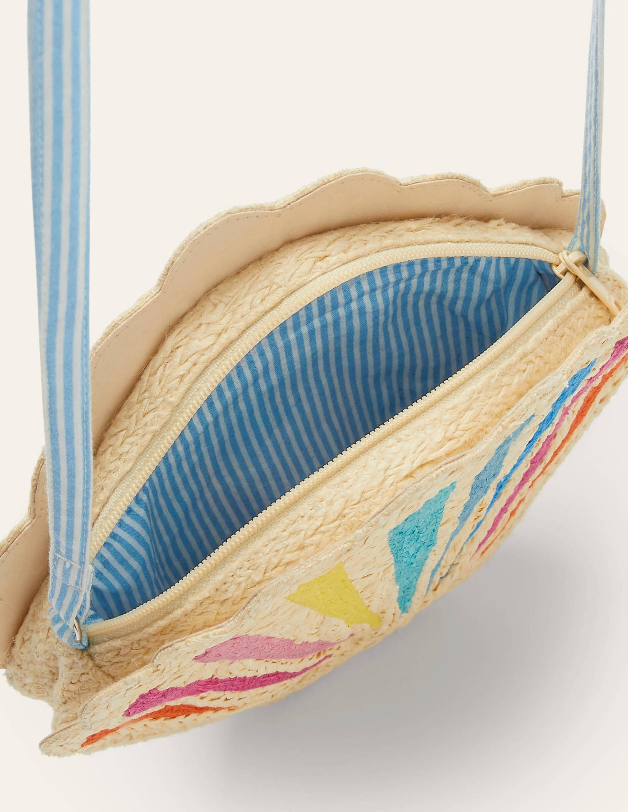 Fröhliche Sommertasche-Regenbogenfarben, Muschel - Image 3
