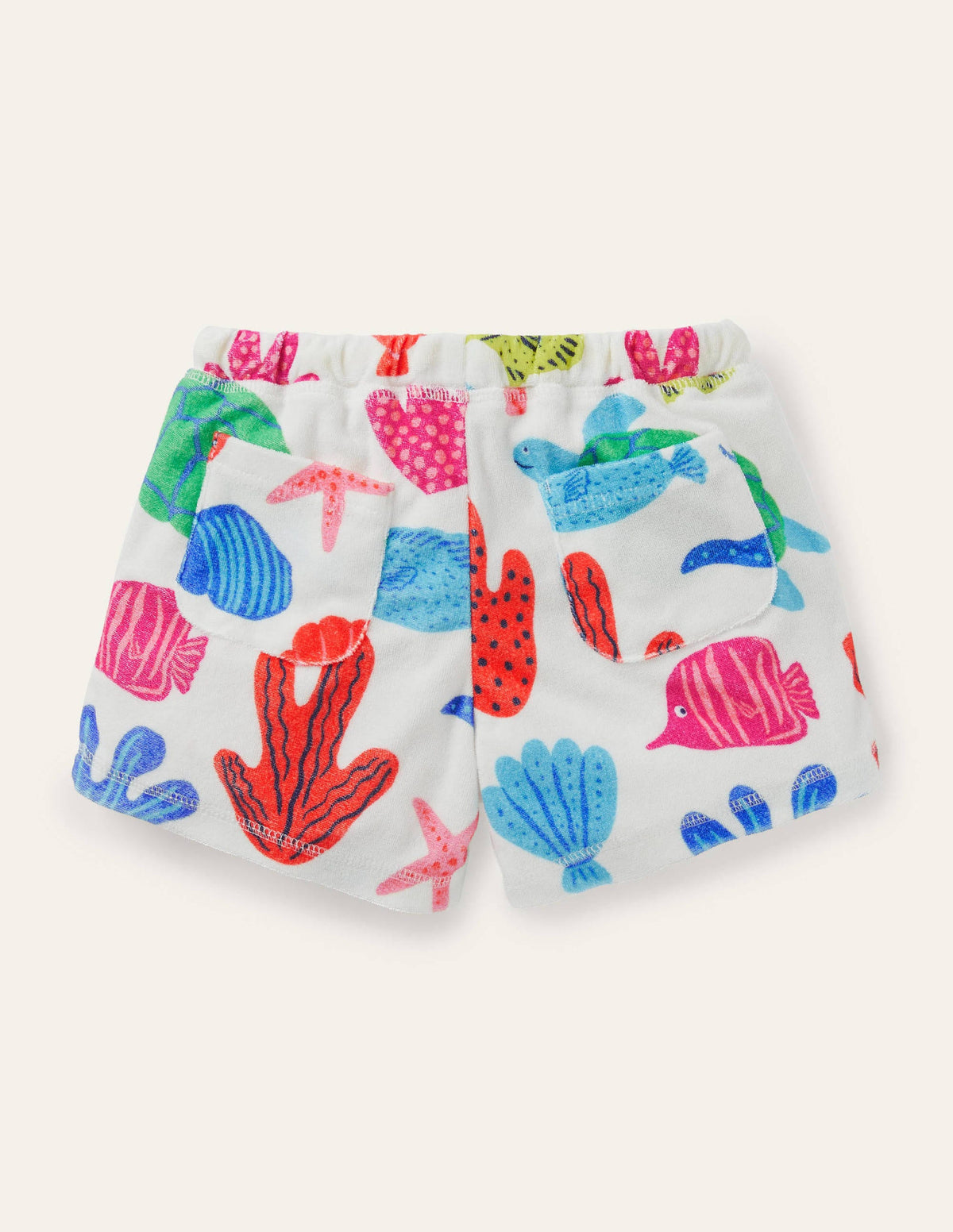 Frottee-Shorts-Bunt, Riesenfische - Image 2