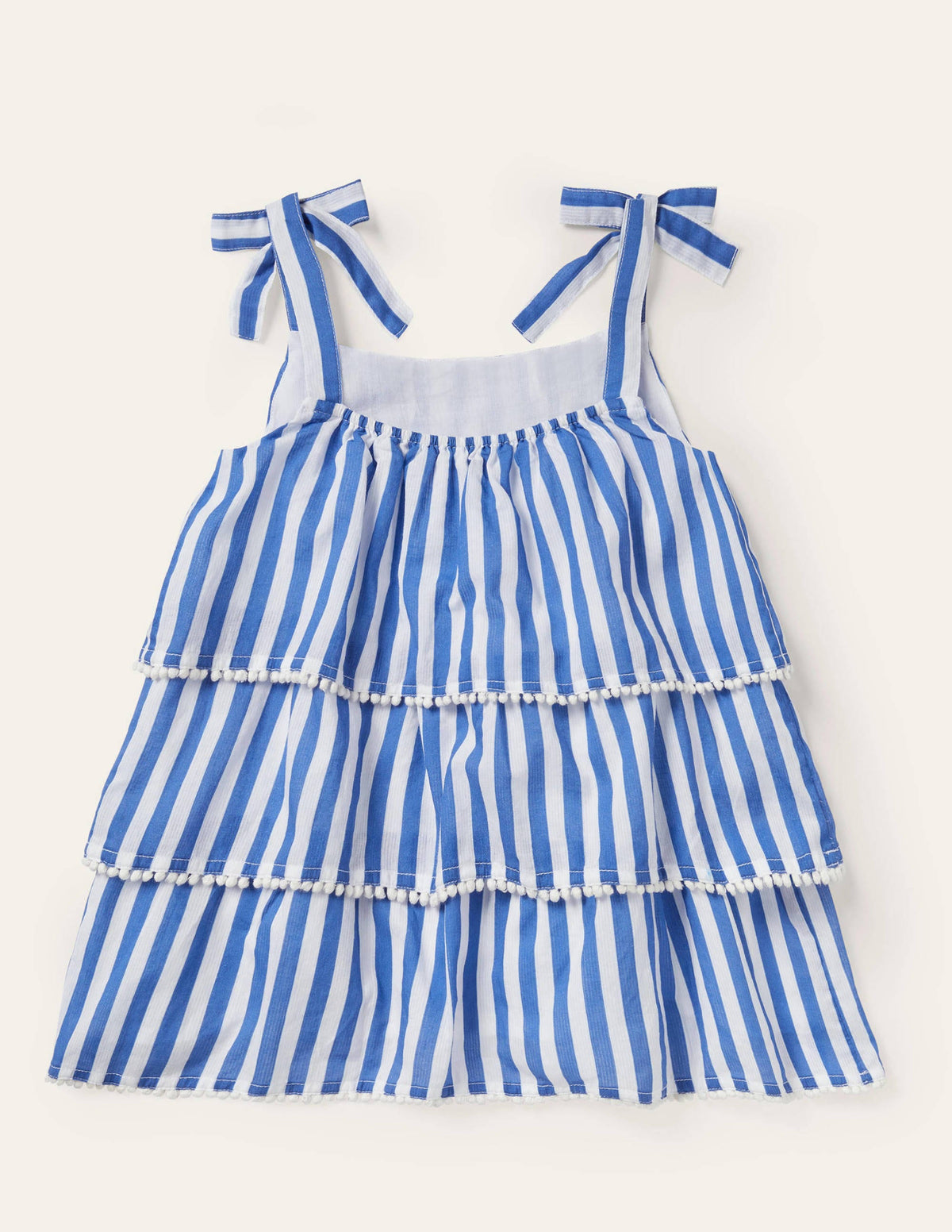 Weboberteil mit Stufen-Elisabethanisches Blau/Naturweiß - Image 2
