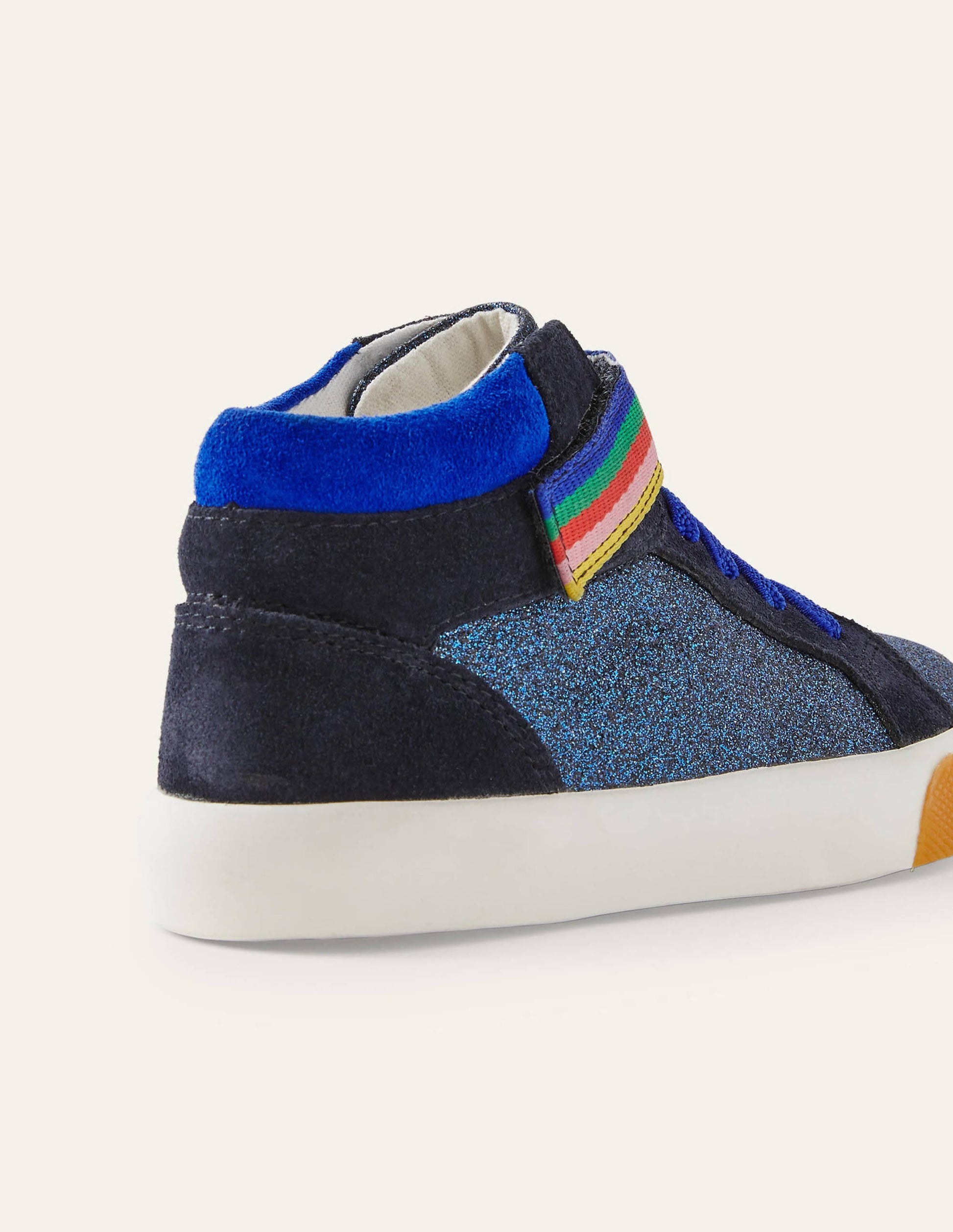 Hochgeschnittene Glitzerschuhe-Blitzblau, Glitzer-3