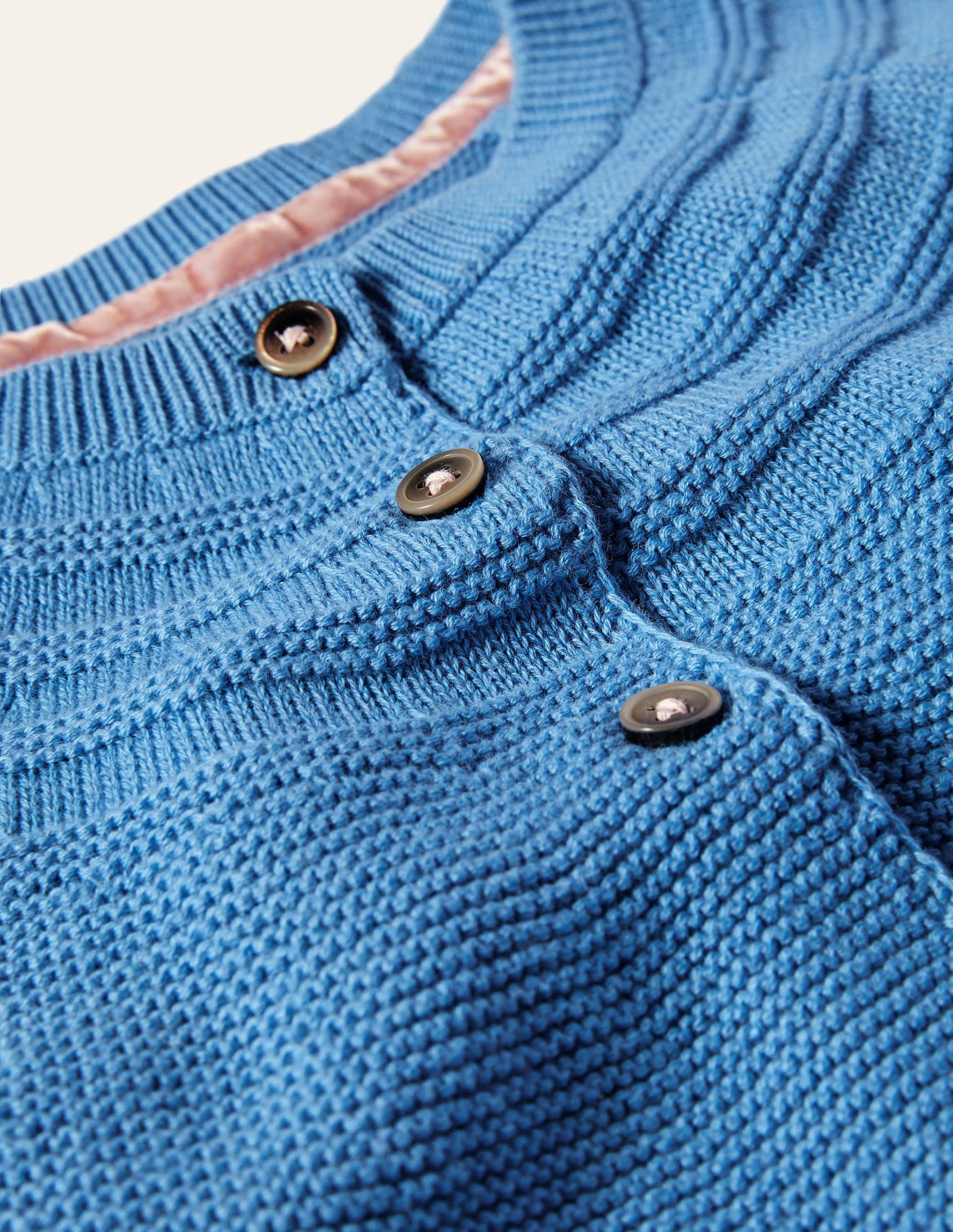 Baumwoll-Kaschmir-Cardigan-Elisabethanisches Blau-3