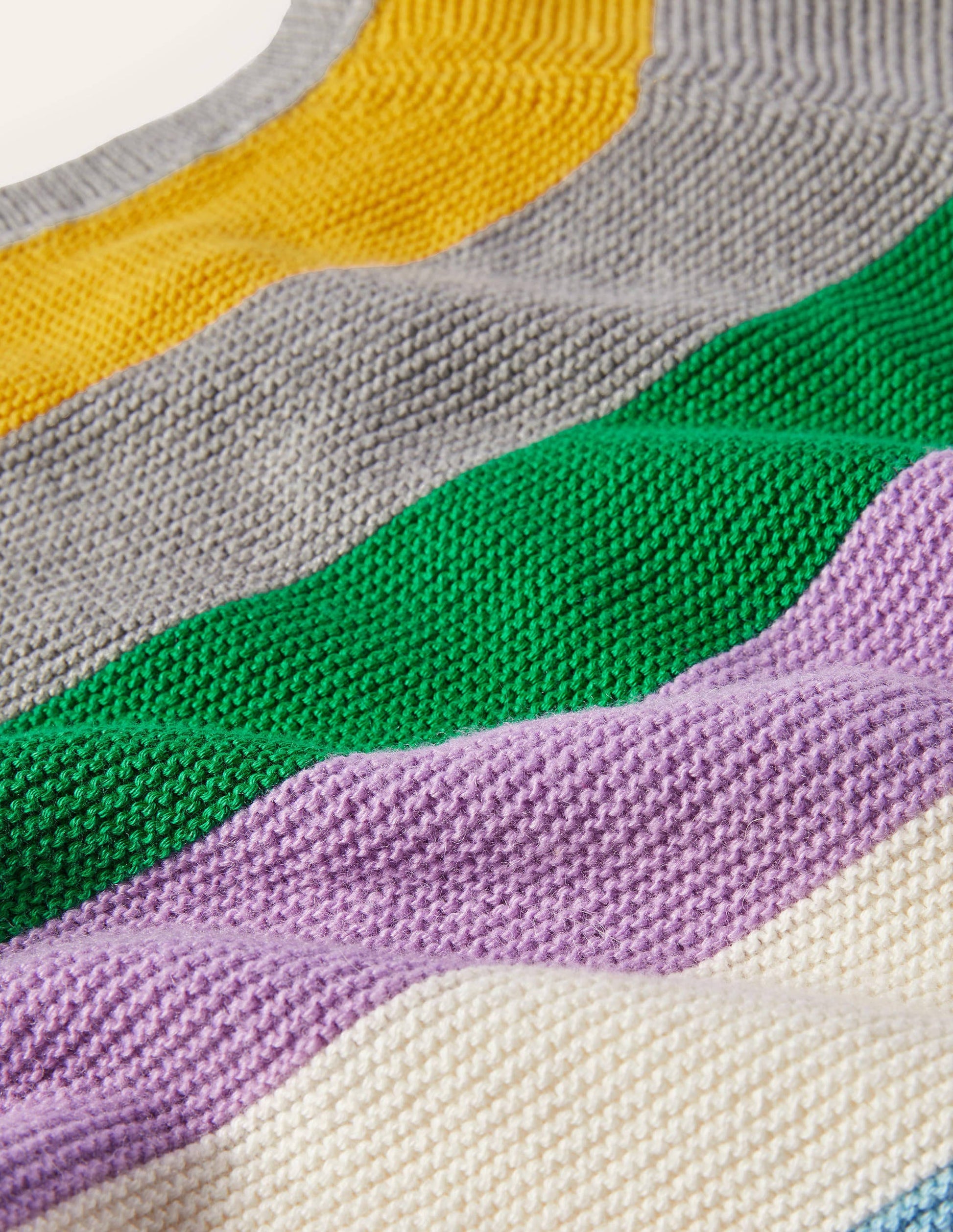 Baumwoll-Kaschmir-Cardigan-Bunt, Gestreift-3